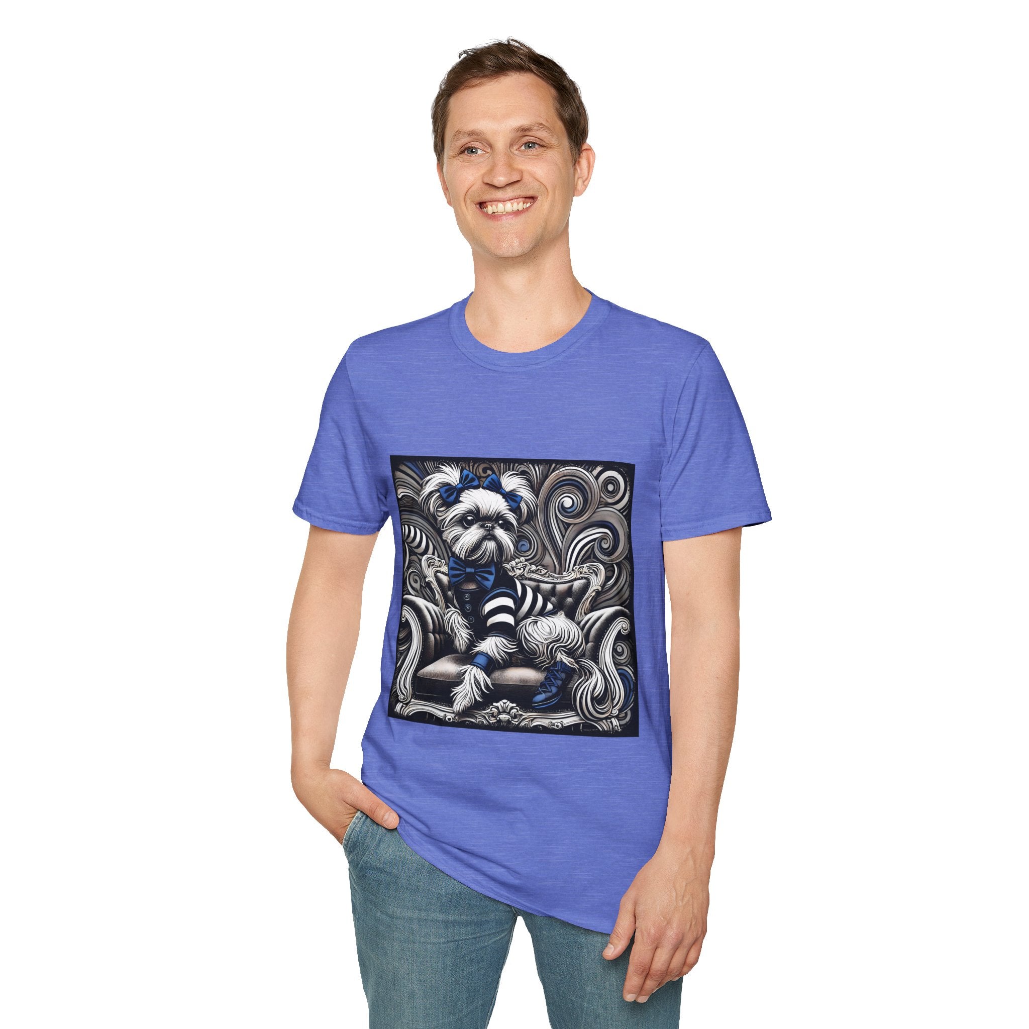 Brussels Griffon Bold Geometric | Unisex Dog T-Shirt