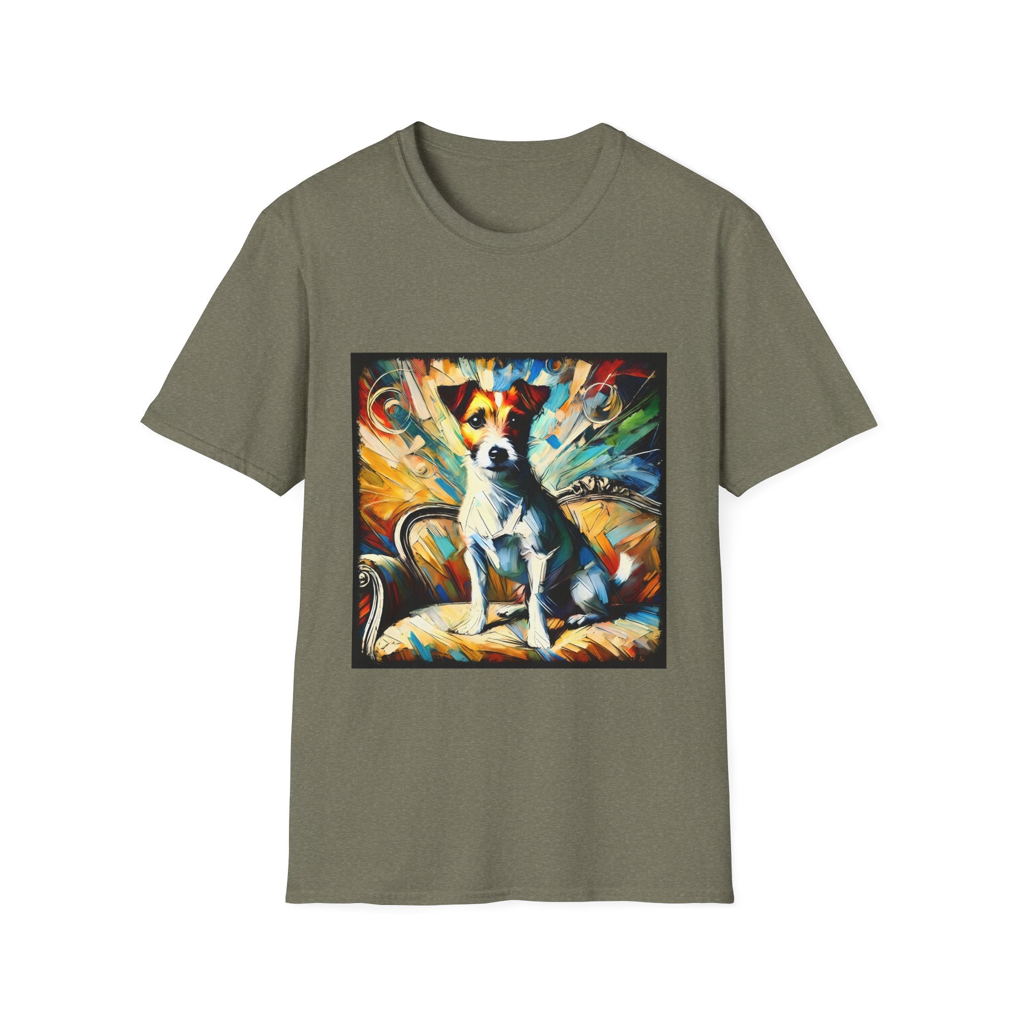 Jack Russell Terrier Multicolored Classic | Unisex Dog T-Shirt