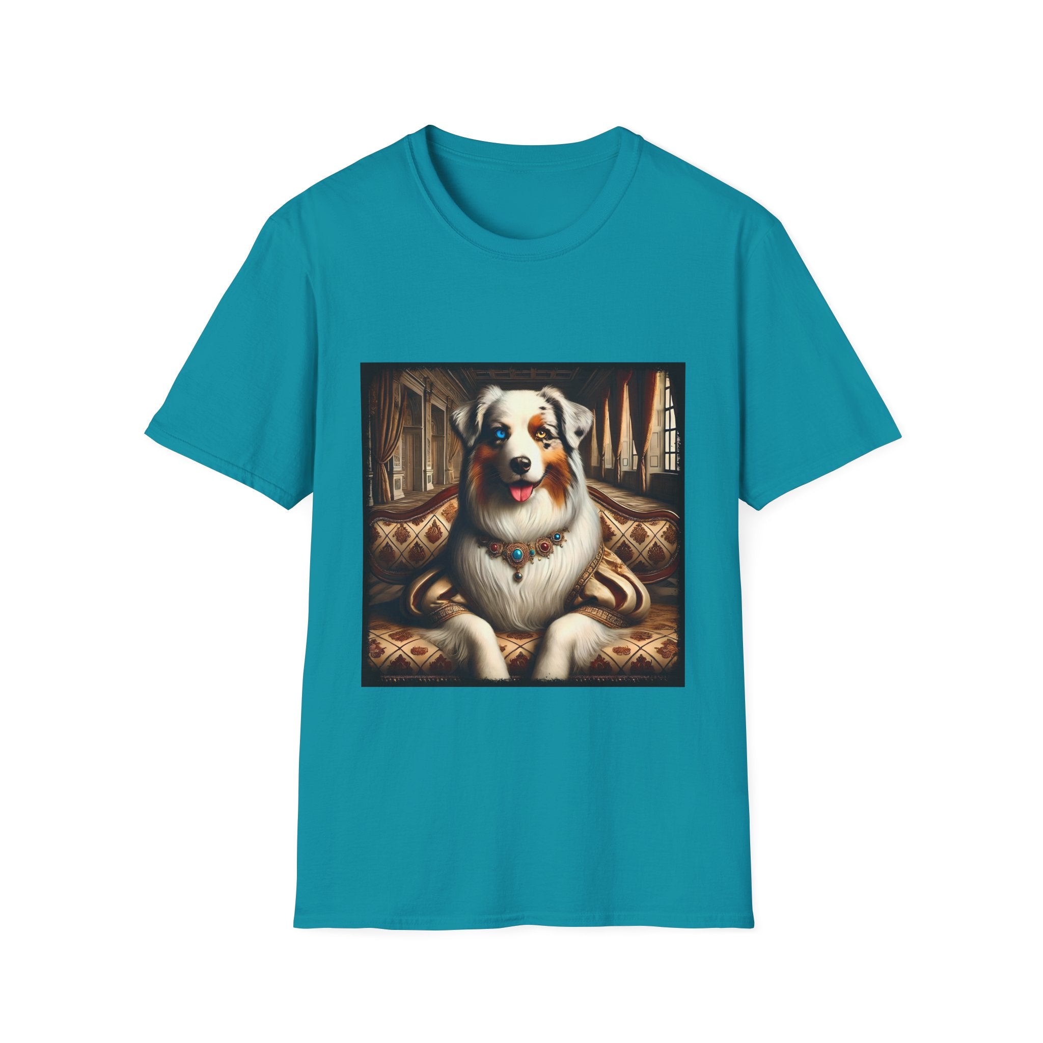 Australian Shepherd Poised Princess | Unisex Dog T-Shirt