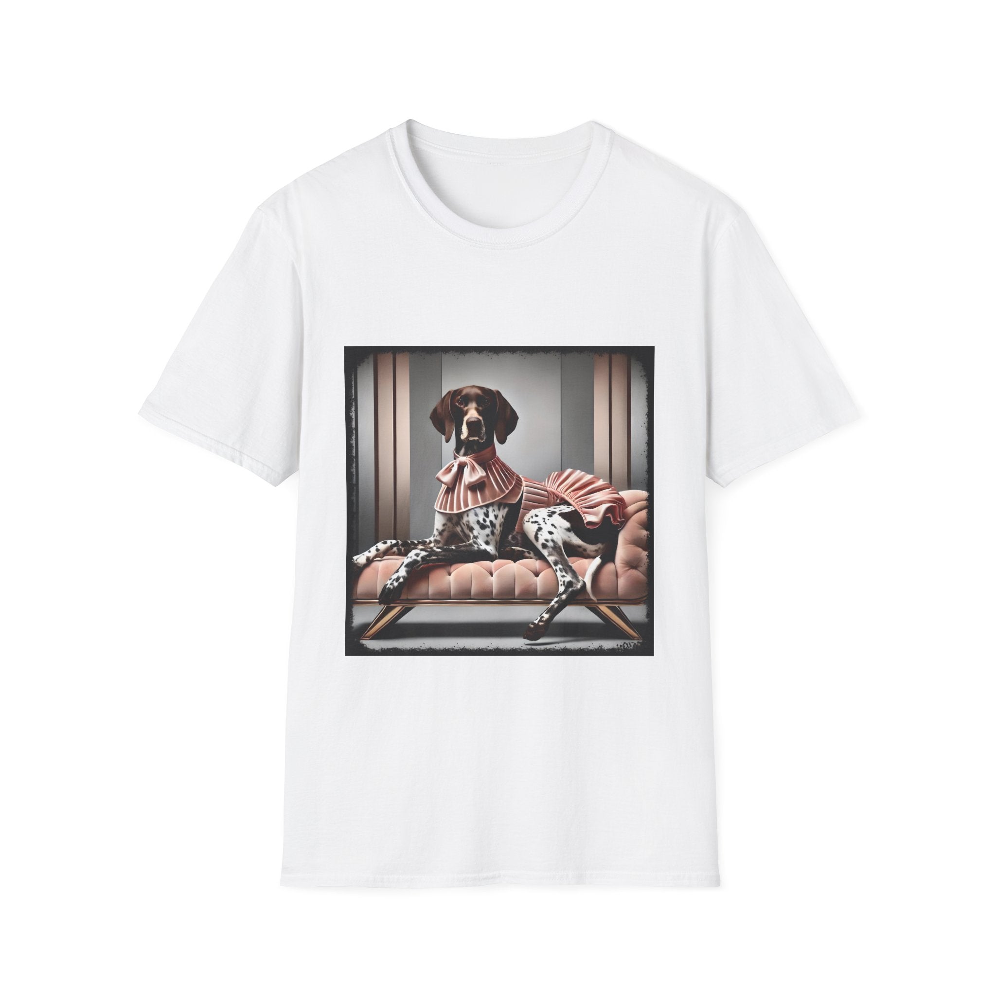 German Shorthaired Pointer Blush Babe | Unisex Dog T-Shirt