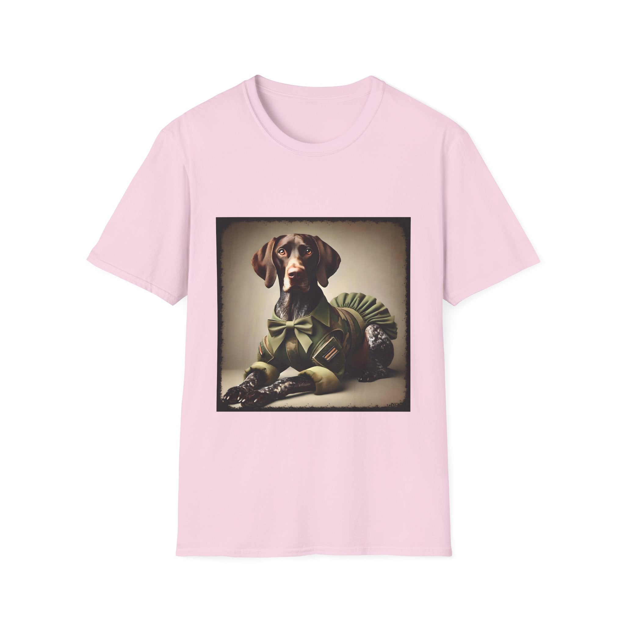 German Shorthaired Pointer Camo Princess | Unisex Dog T-Shirt