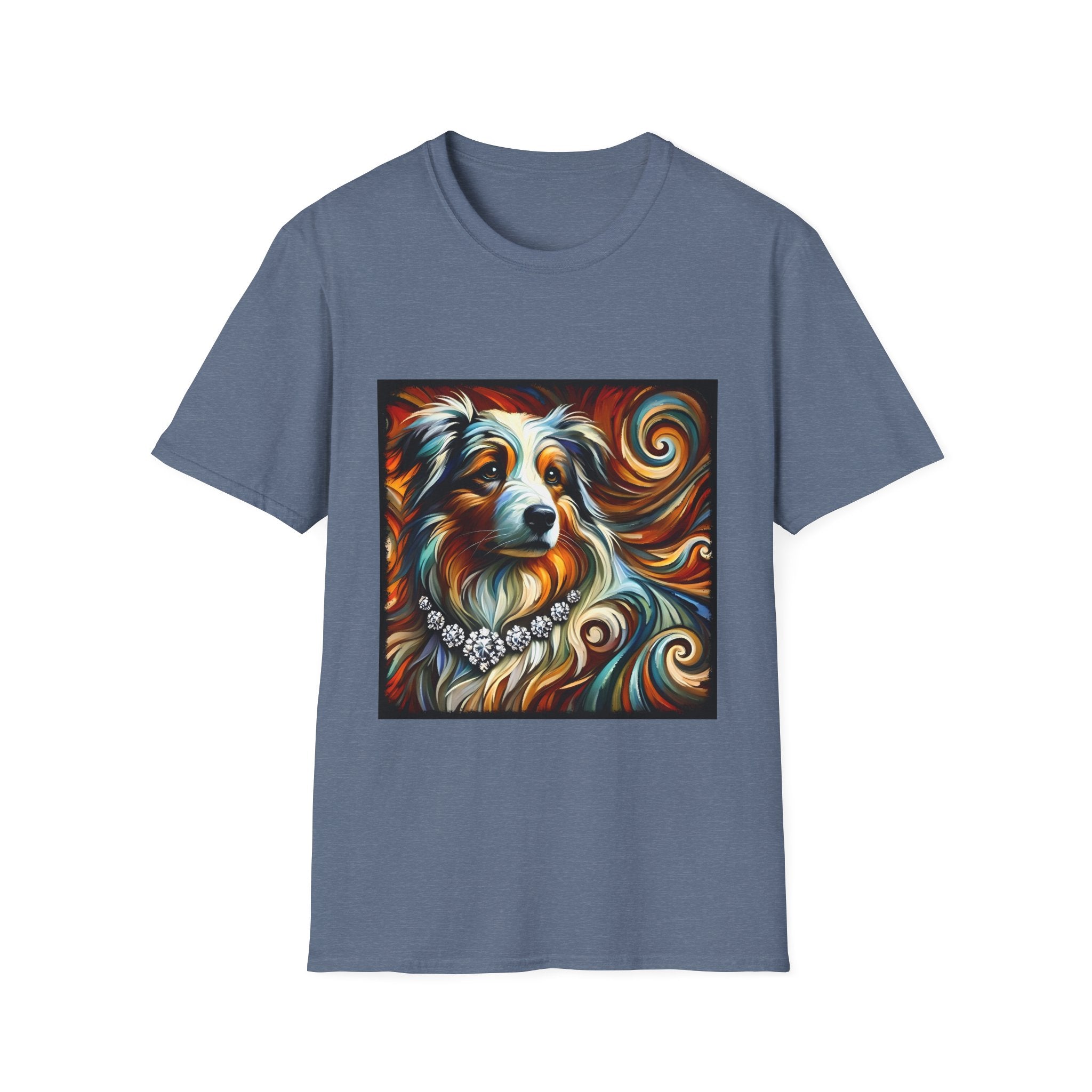 Australian Shepherd Diamond Swirl | Unisex Dog T-Shirt