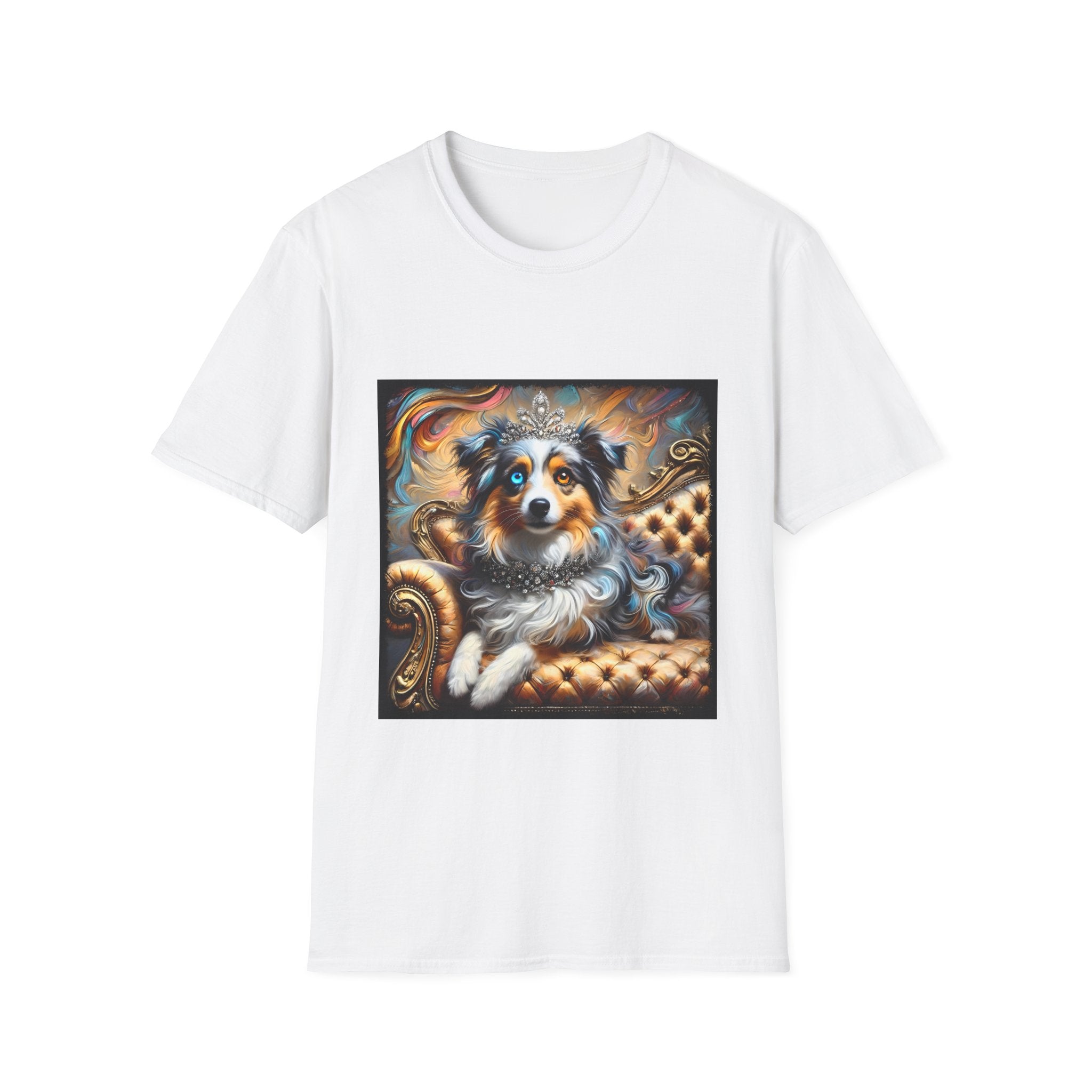 Miniature American Shepherd Stunning Swirl | Unisex Dog T-Shirt