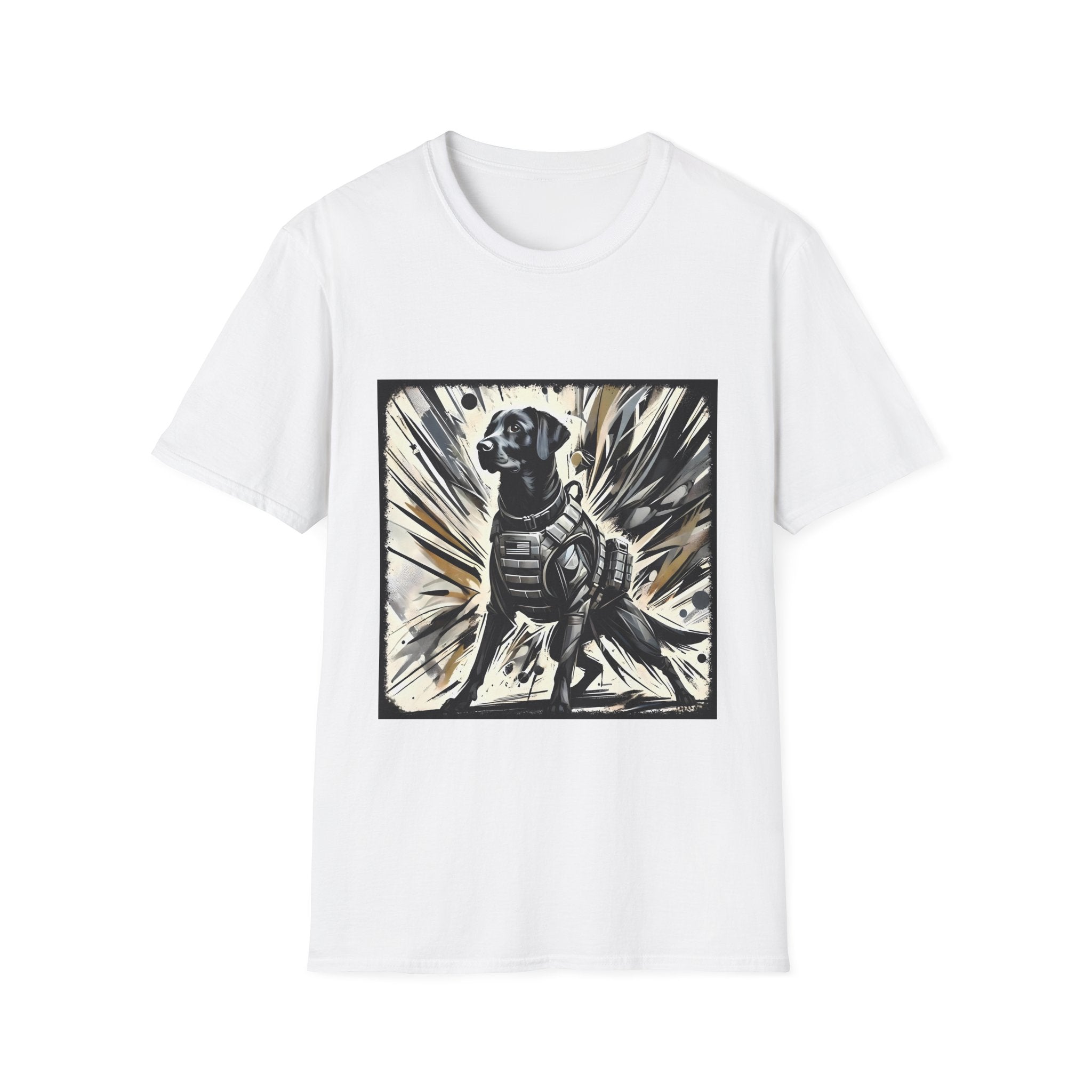 Labrador Retriever Bold Armor Classic | Unisex Dog T-Shirt