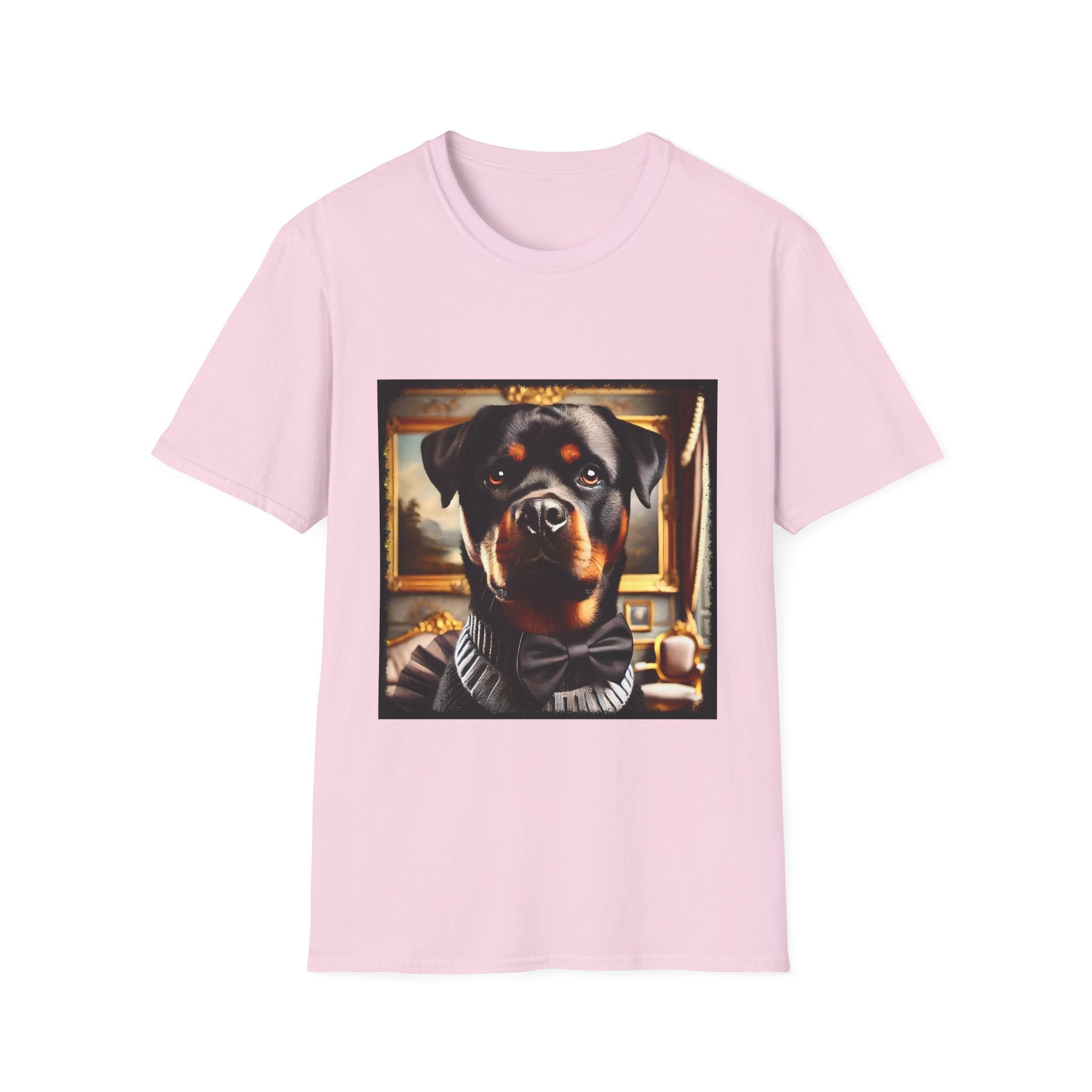 Rottweiler Posh Portrait | Unisex Dog T-Shirt