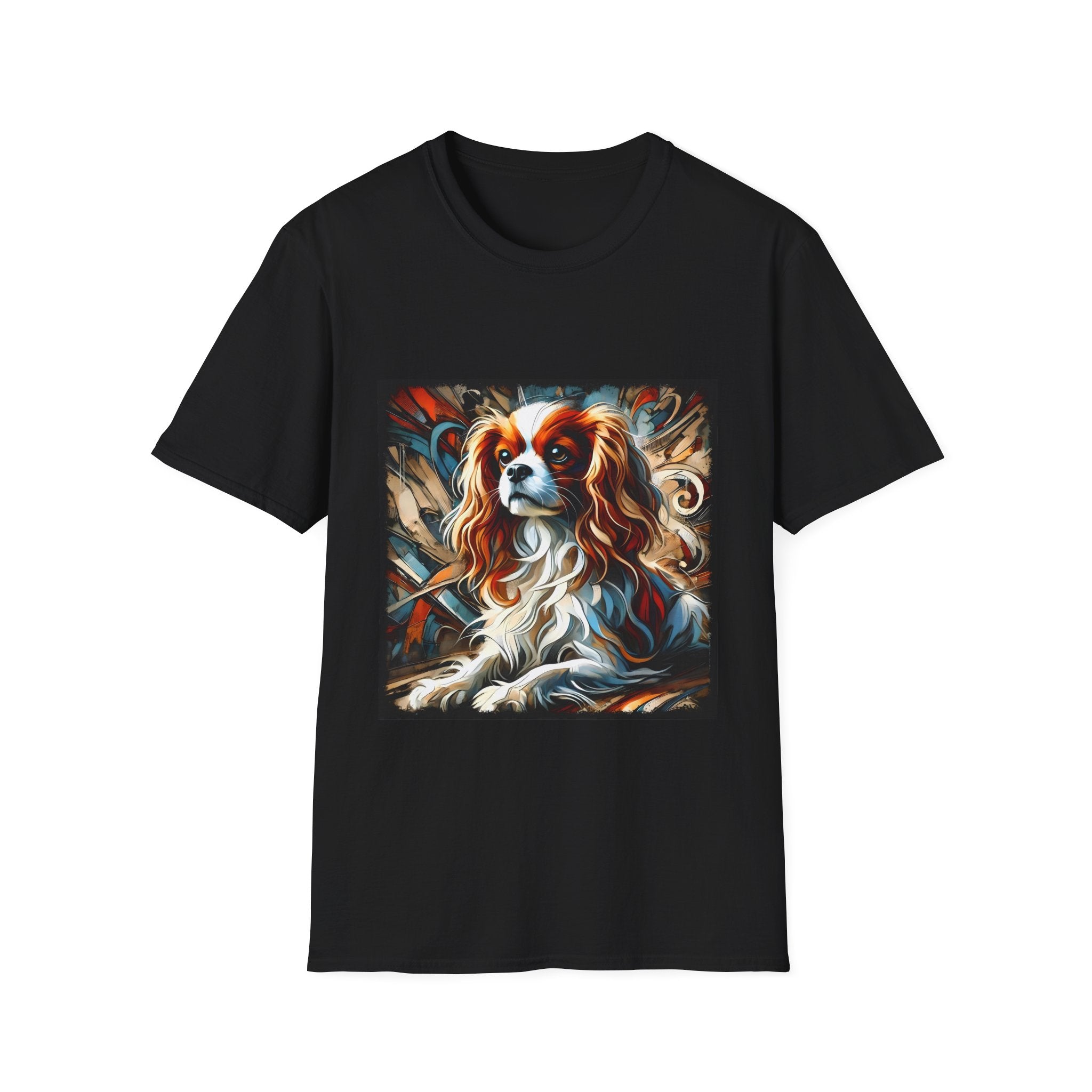 Cavalier King Charles Spaniel Poised Portrait | Unisex Dog T-Shirt