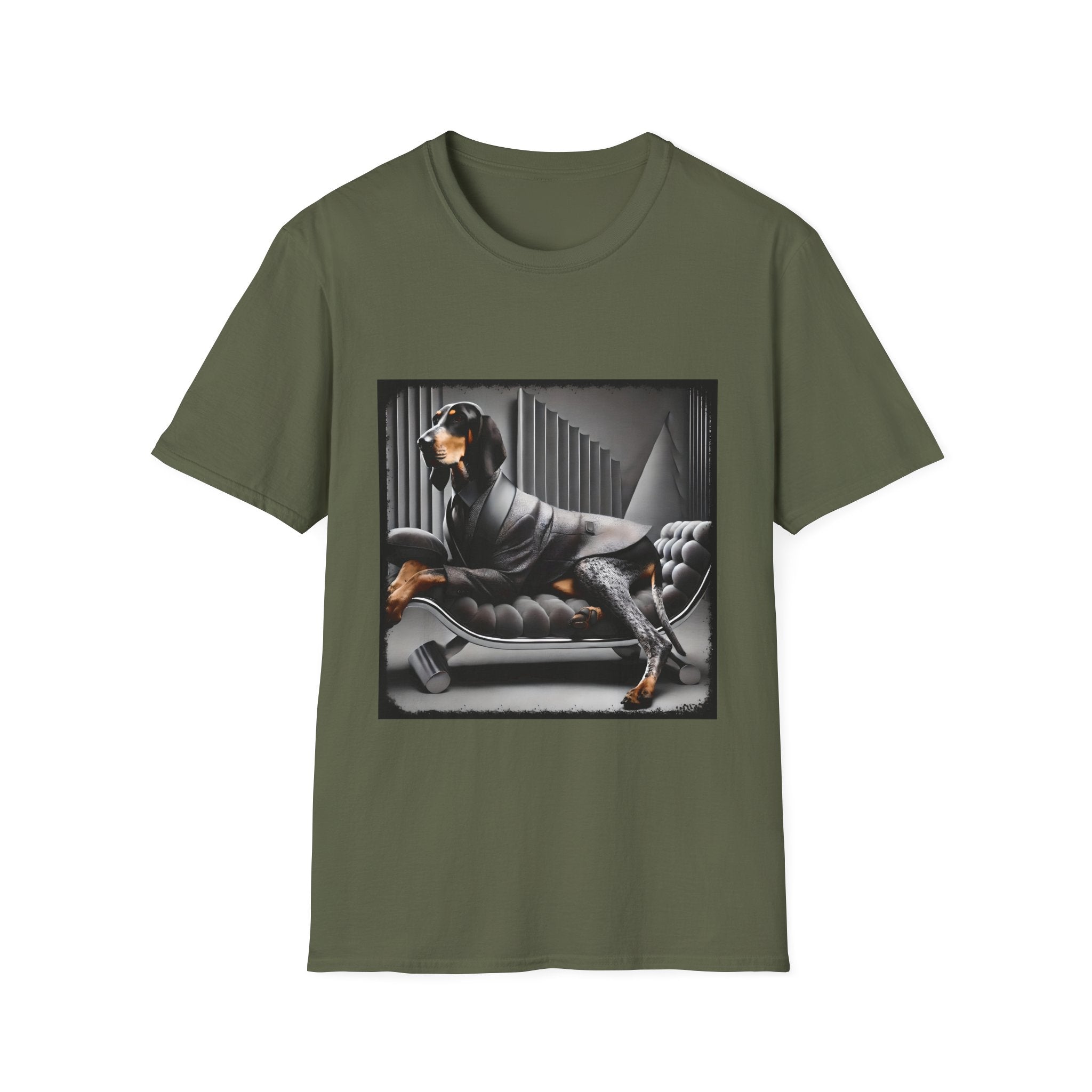Coonhound Polished Gent | Unisex Dog T-Shirt