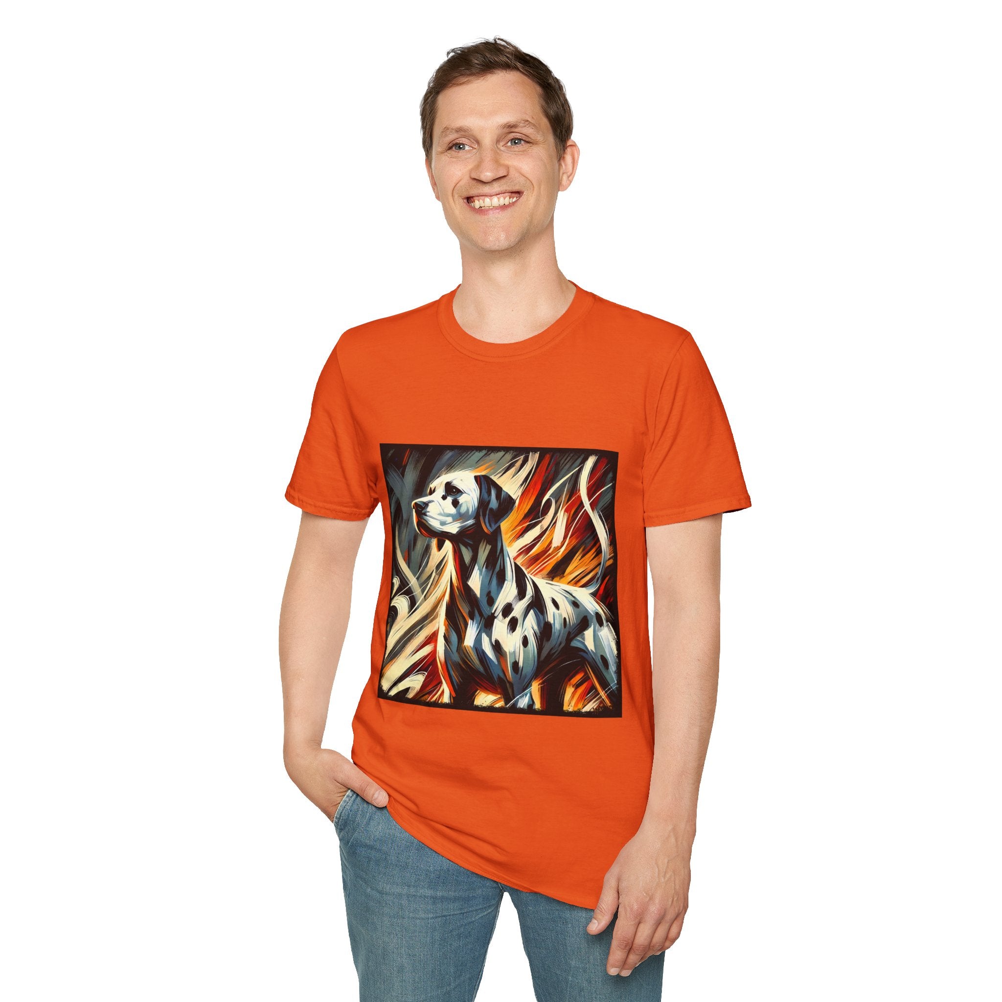 Dalmatian Bold Fire Classic | Unisex Dog T-Shirt