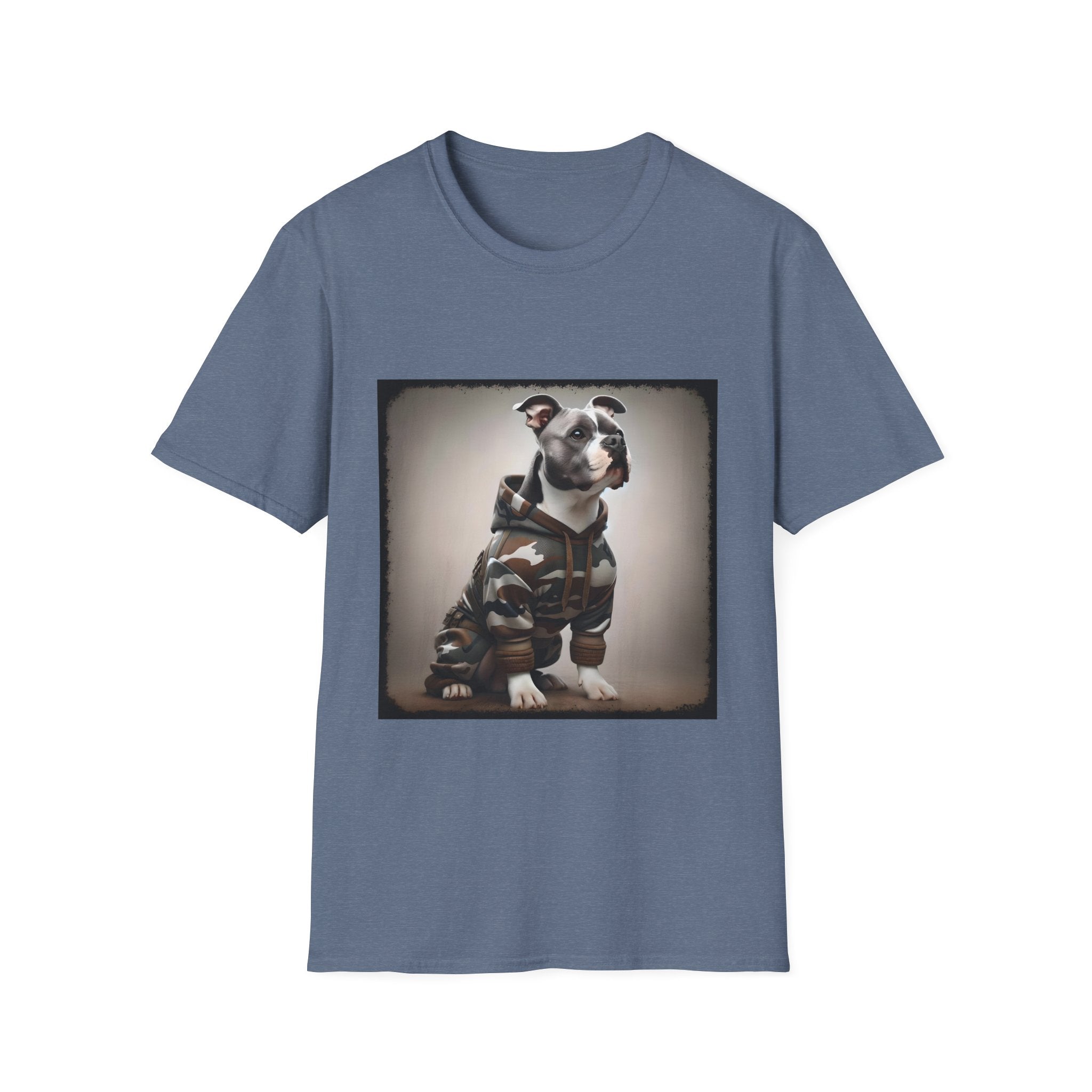 American Pit Bull Terrier Camo Cutie | Unisex Dog T-Shirt