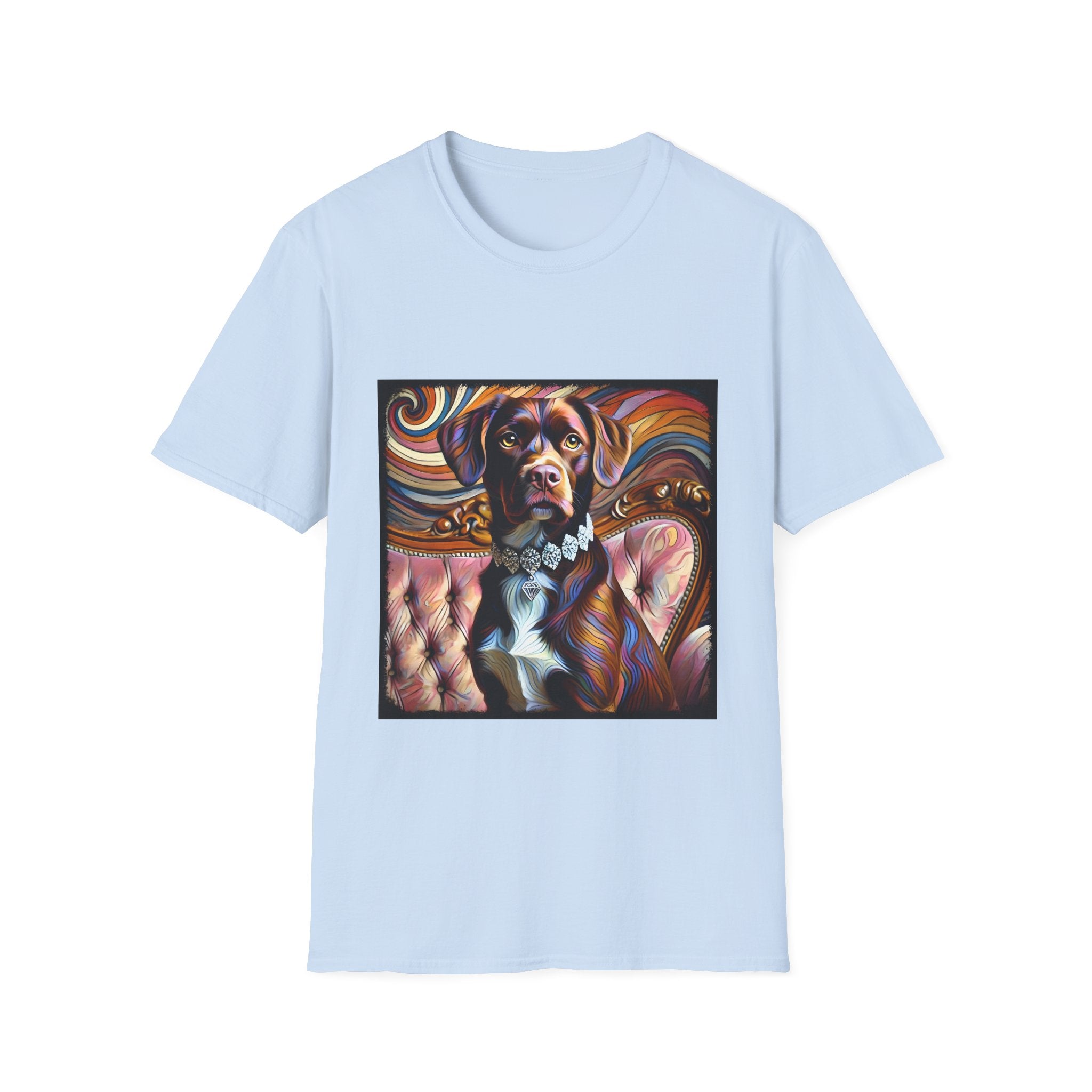 Labrador Retriever Vivid Swirl | Unisex Dog T-Shirt