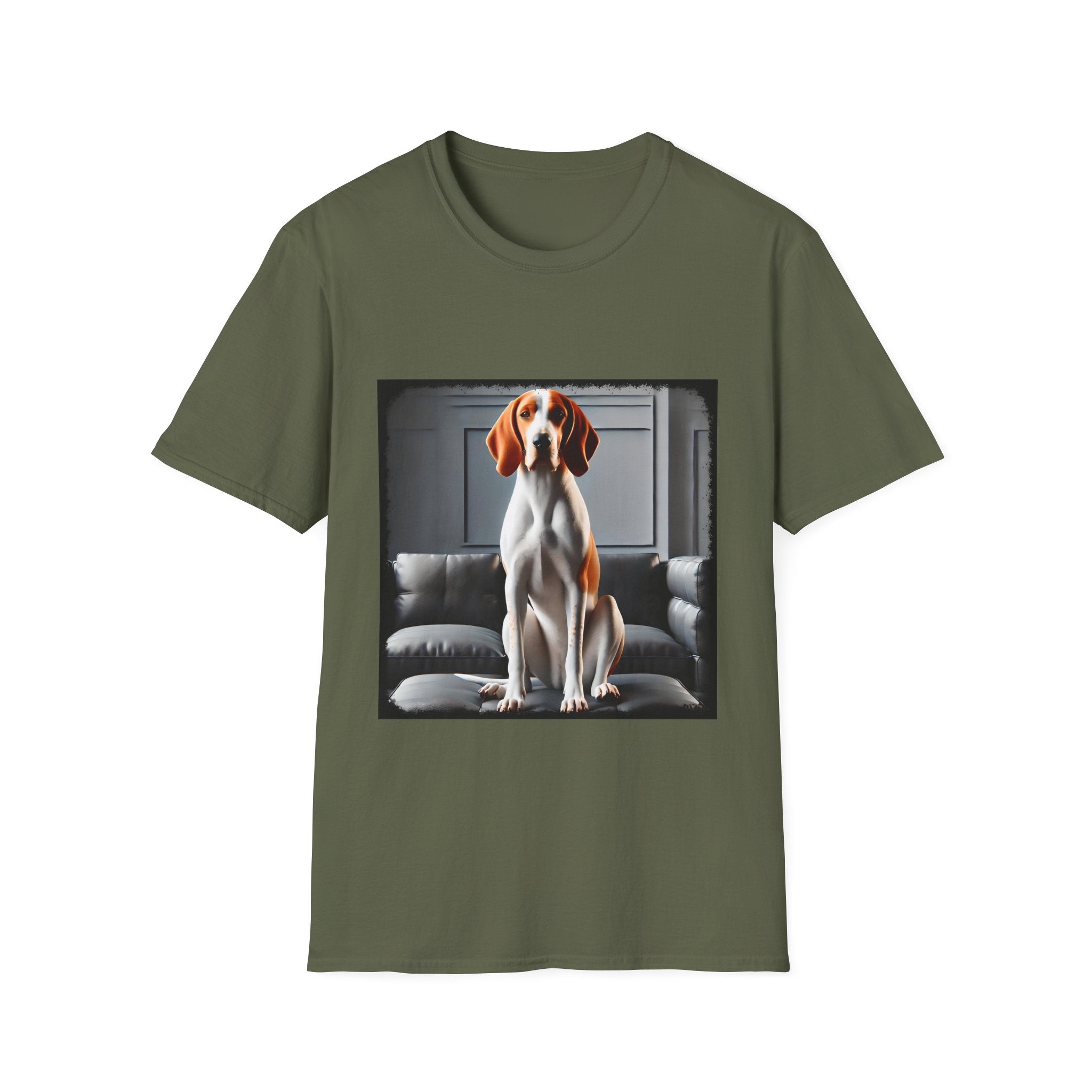 Coonhound Modern Muse  | Unisex Dog T-Shirt