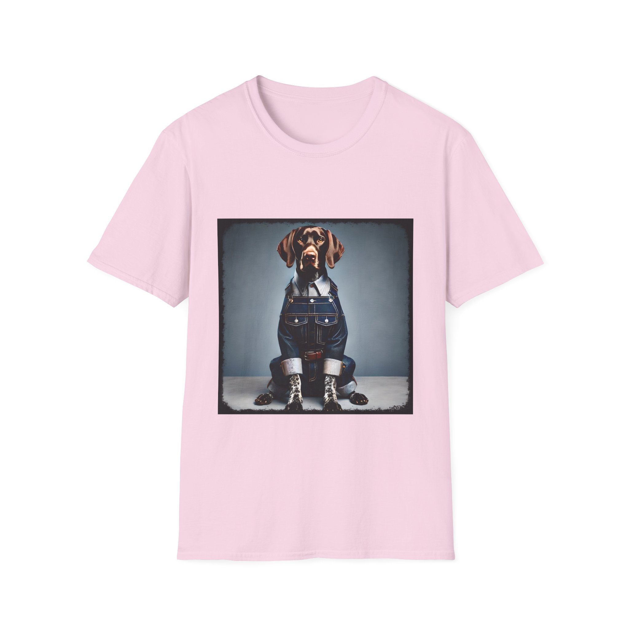 German Shorthaired Pointer Denim Dude | Unisex Dog T-Shirt