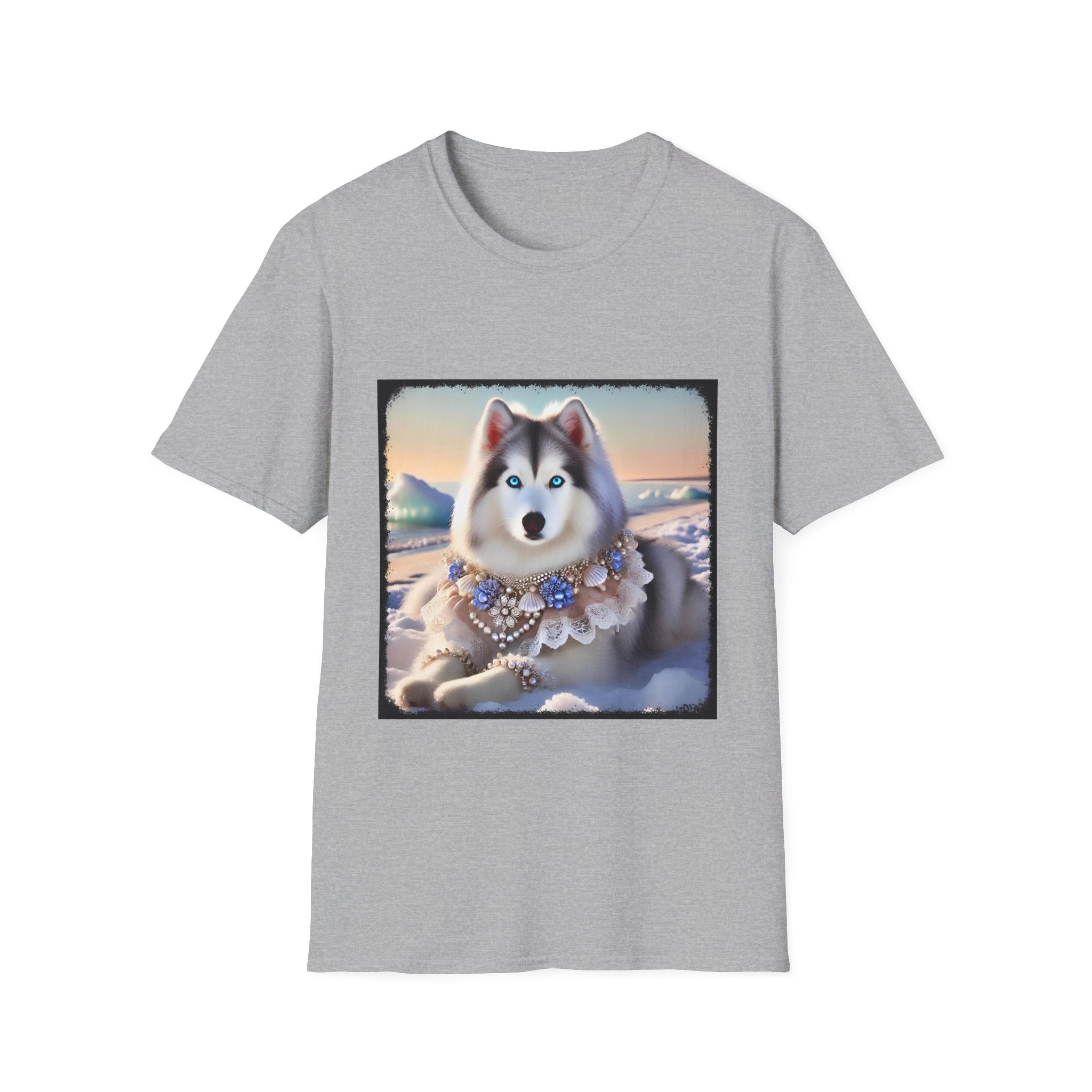 Dog lover Siberian Husky Snow Princess shirt