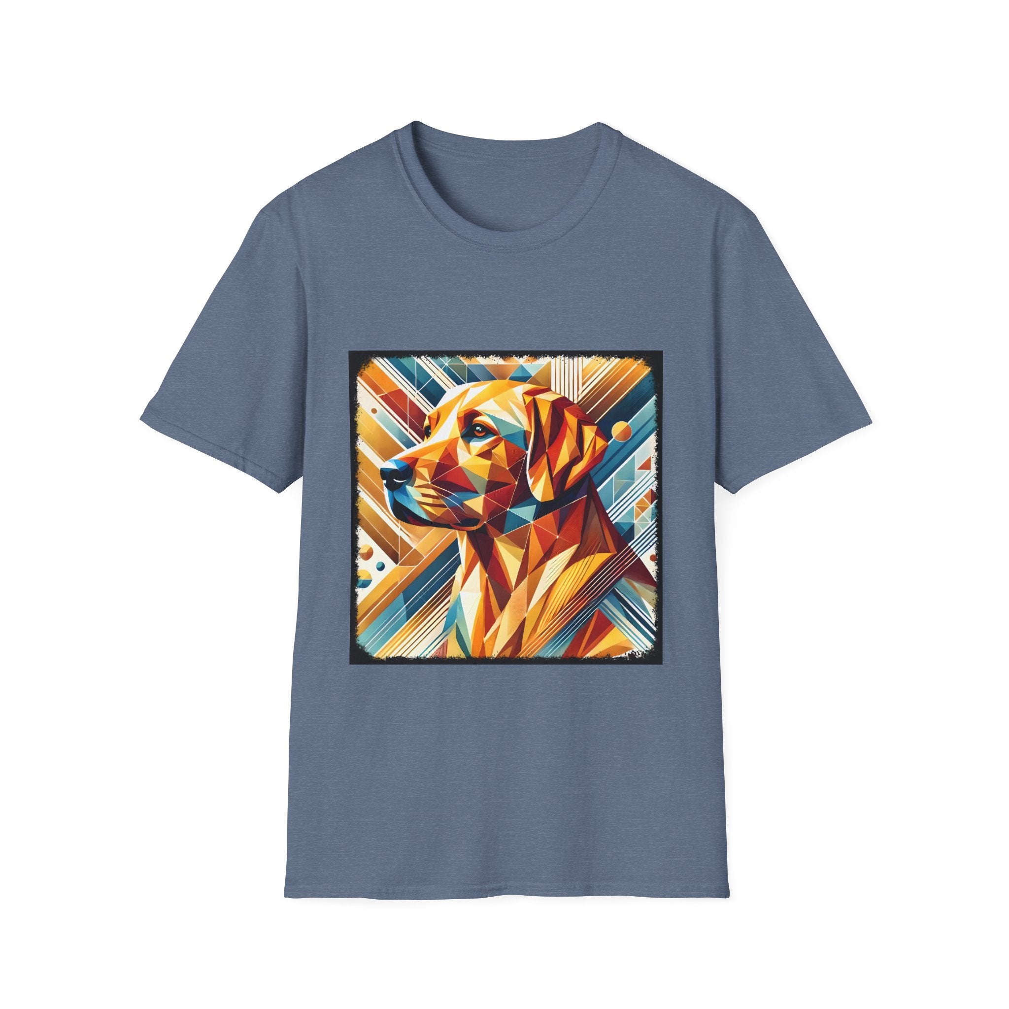 Labrador Retriever Vivid Geometric | Unisex Dog T-Shirt