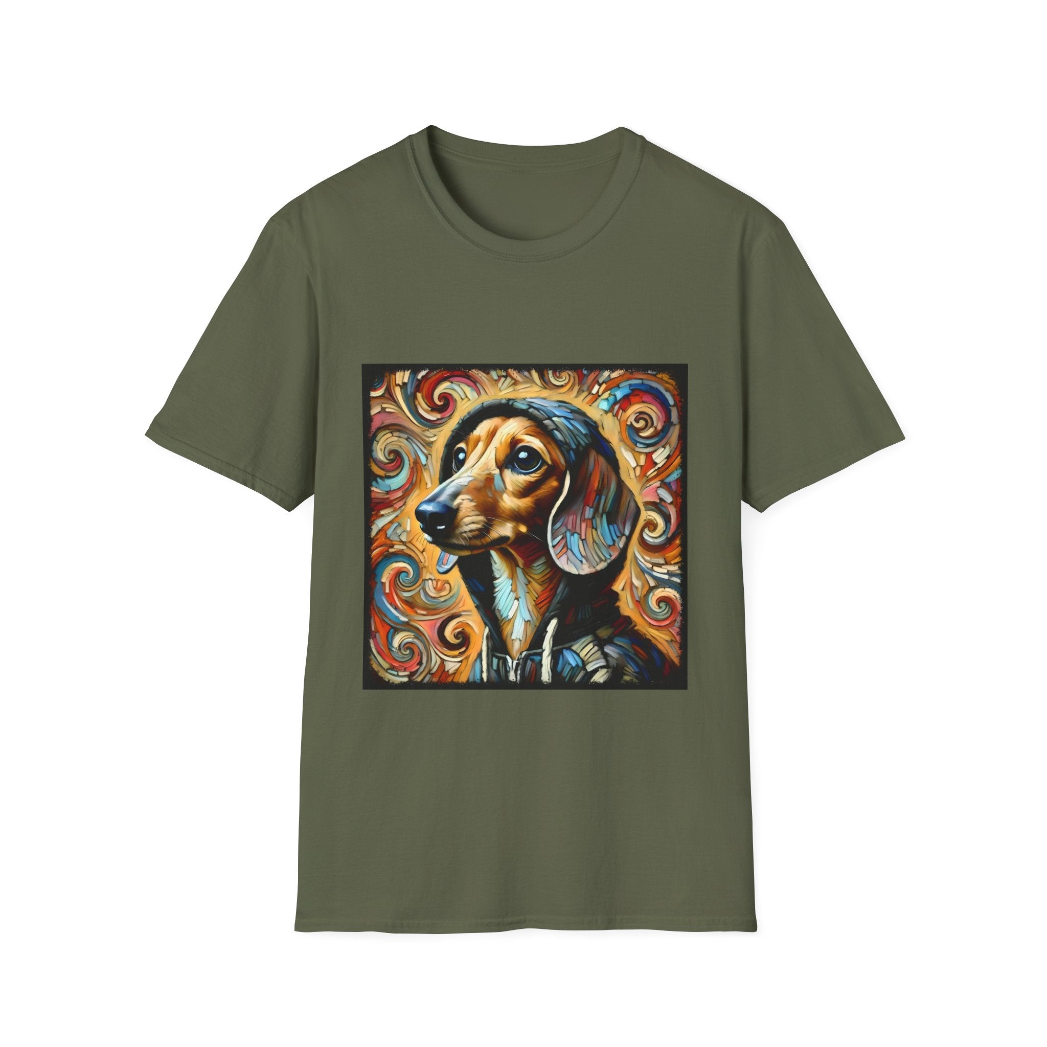 Dachshund Bold Hoodie Swirl | Unisex Dog T-Shirt