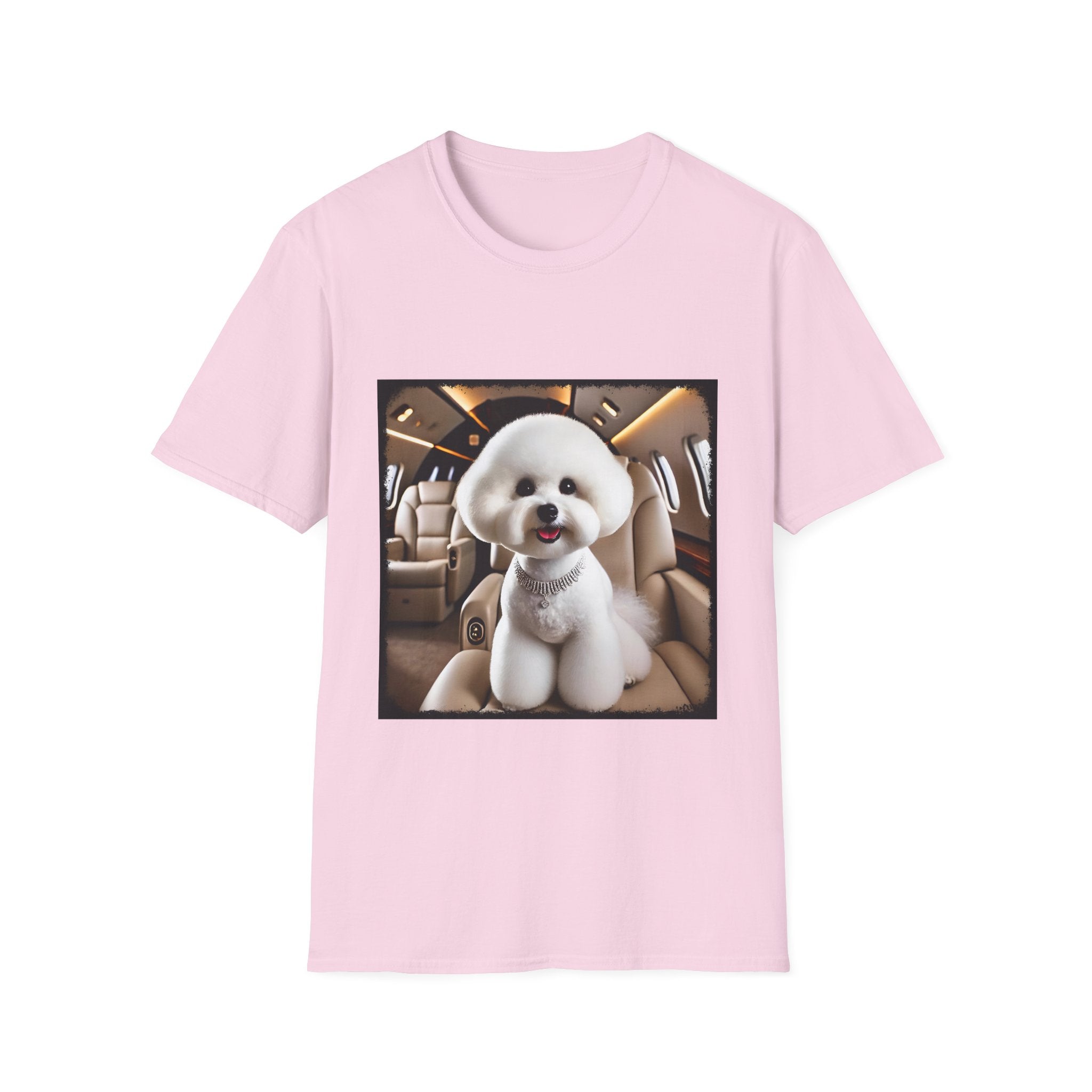 Bichon Frise Friendly Flier | Unisex Dog T-Shirt