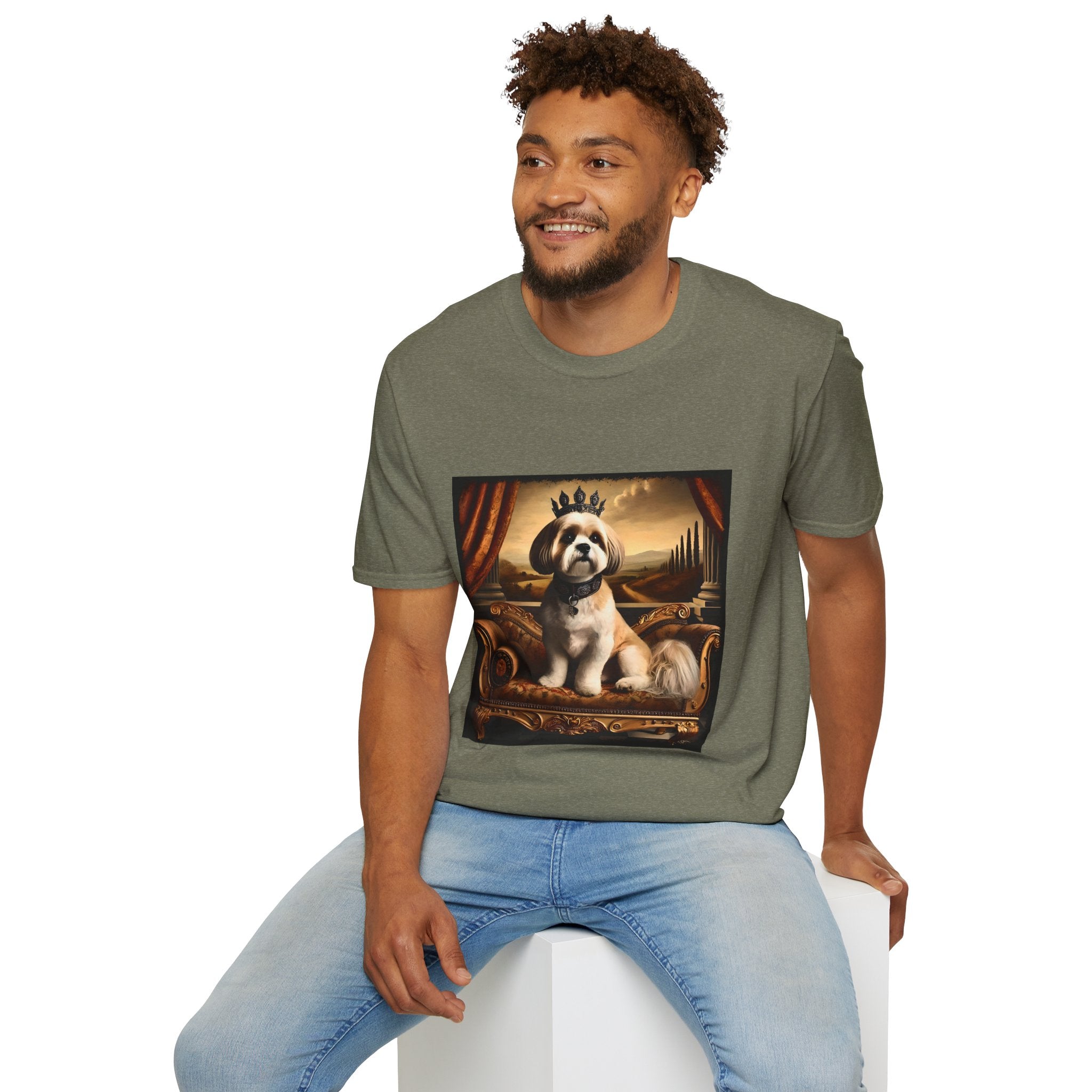 Shih Tzu Crowned Prince | Unisex Dog T-Shirt