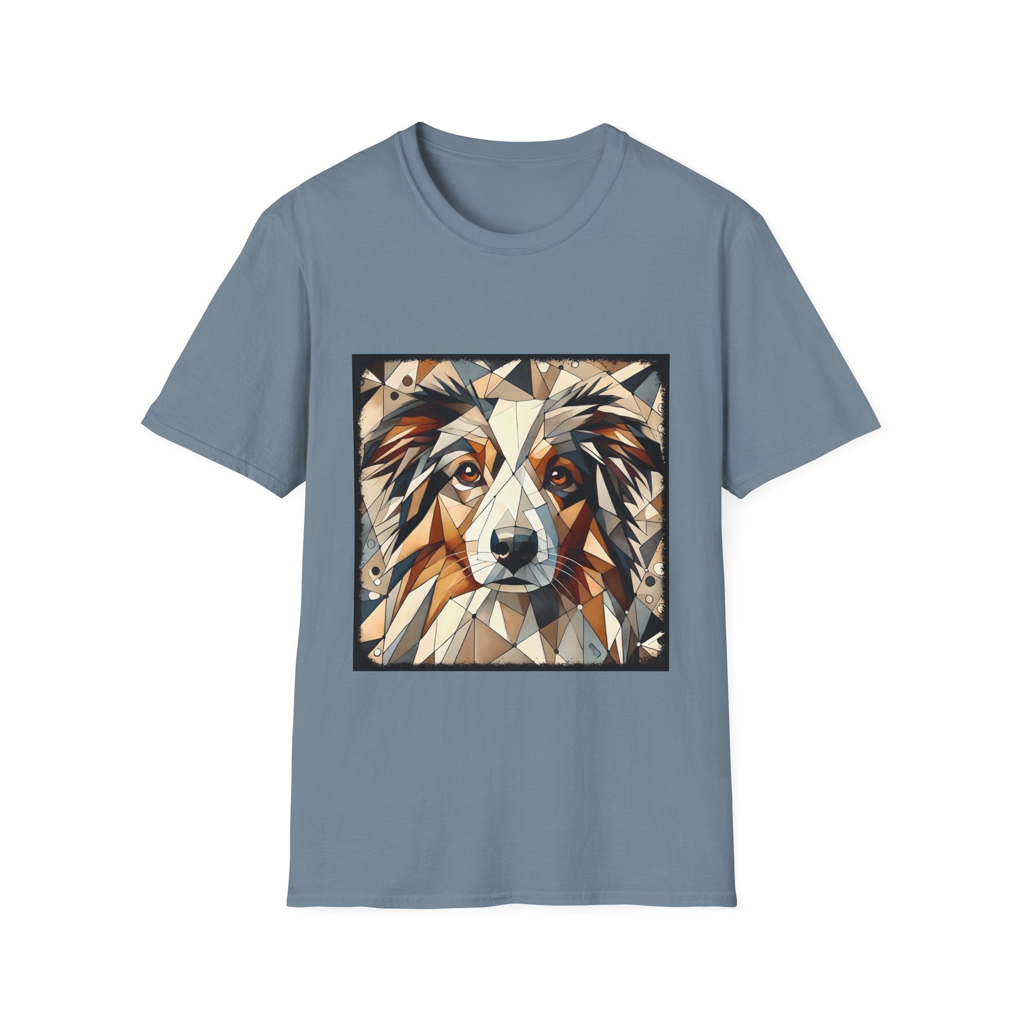 Australian Shepherd Warm Geometric | Unisex Dog T-Shirt