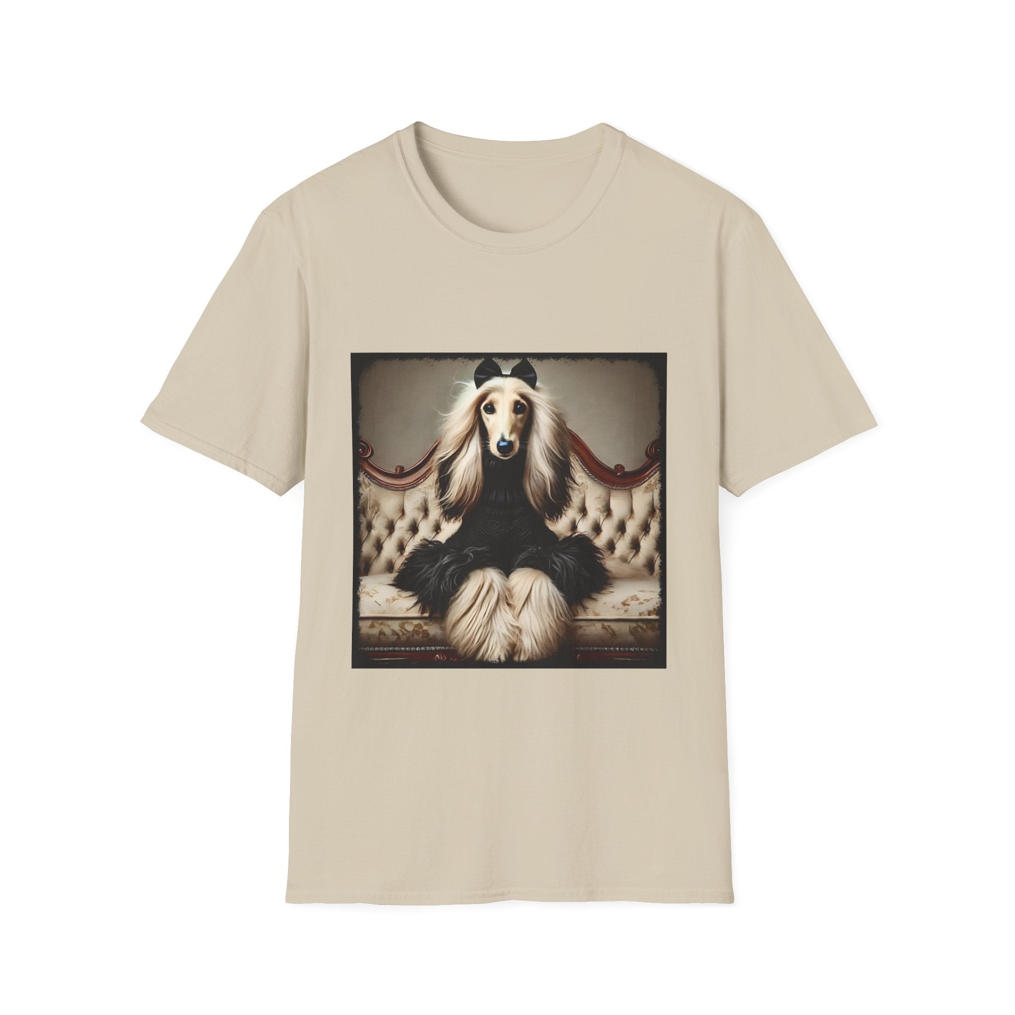 Afghan Hound Pure Icon | Unisex Dog T-Shirt
