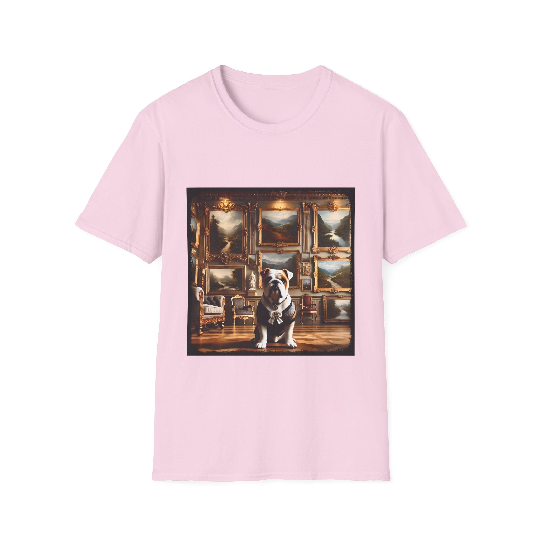 Bulldog Canvas Queen | Unisex Dog T-Shirt