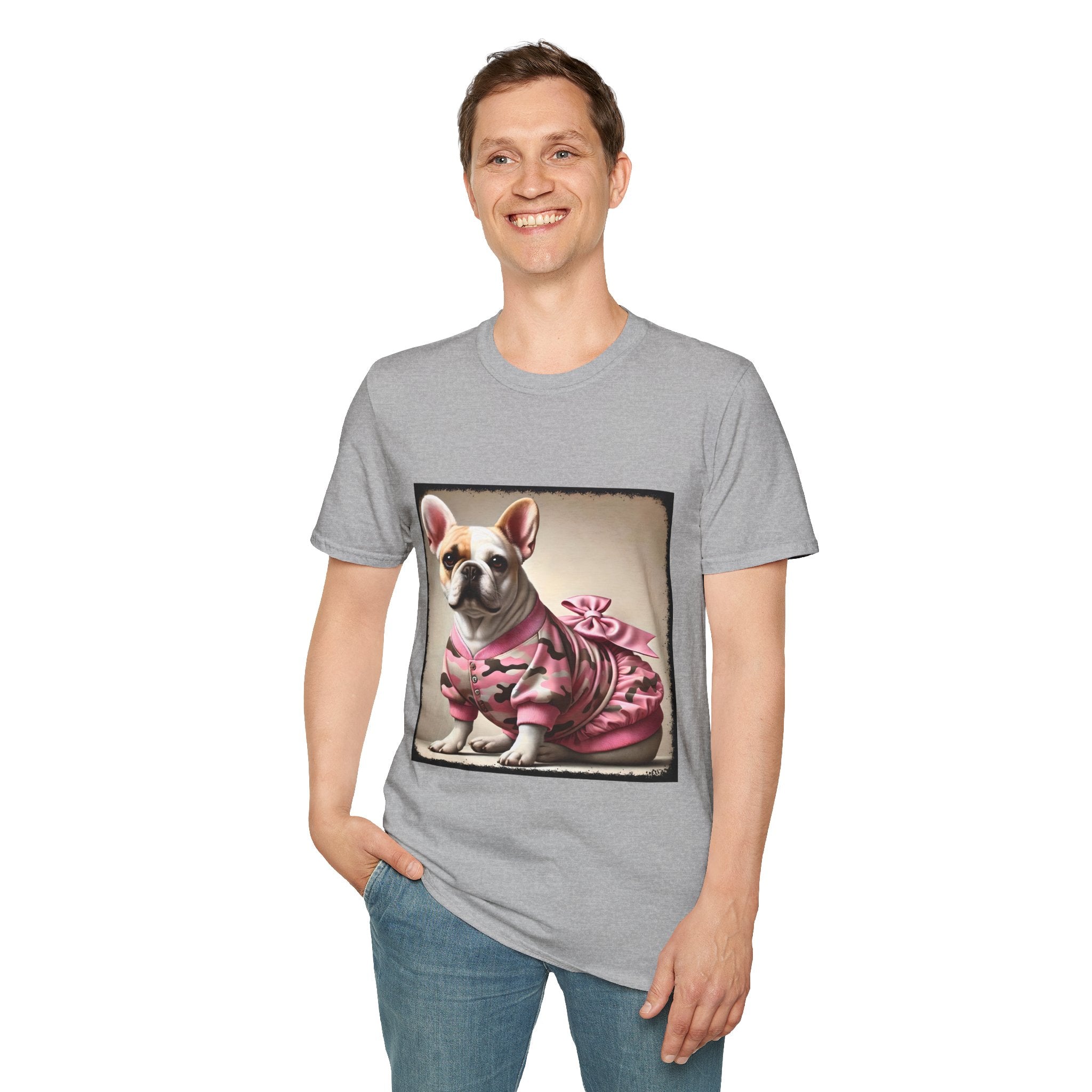 French Bulldog Camo Babygirl | Unisex Dog T-Shirt