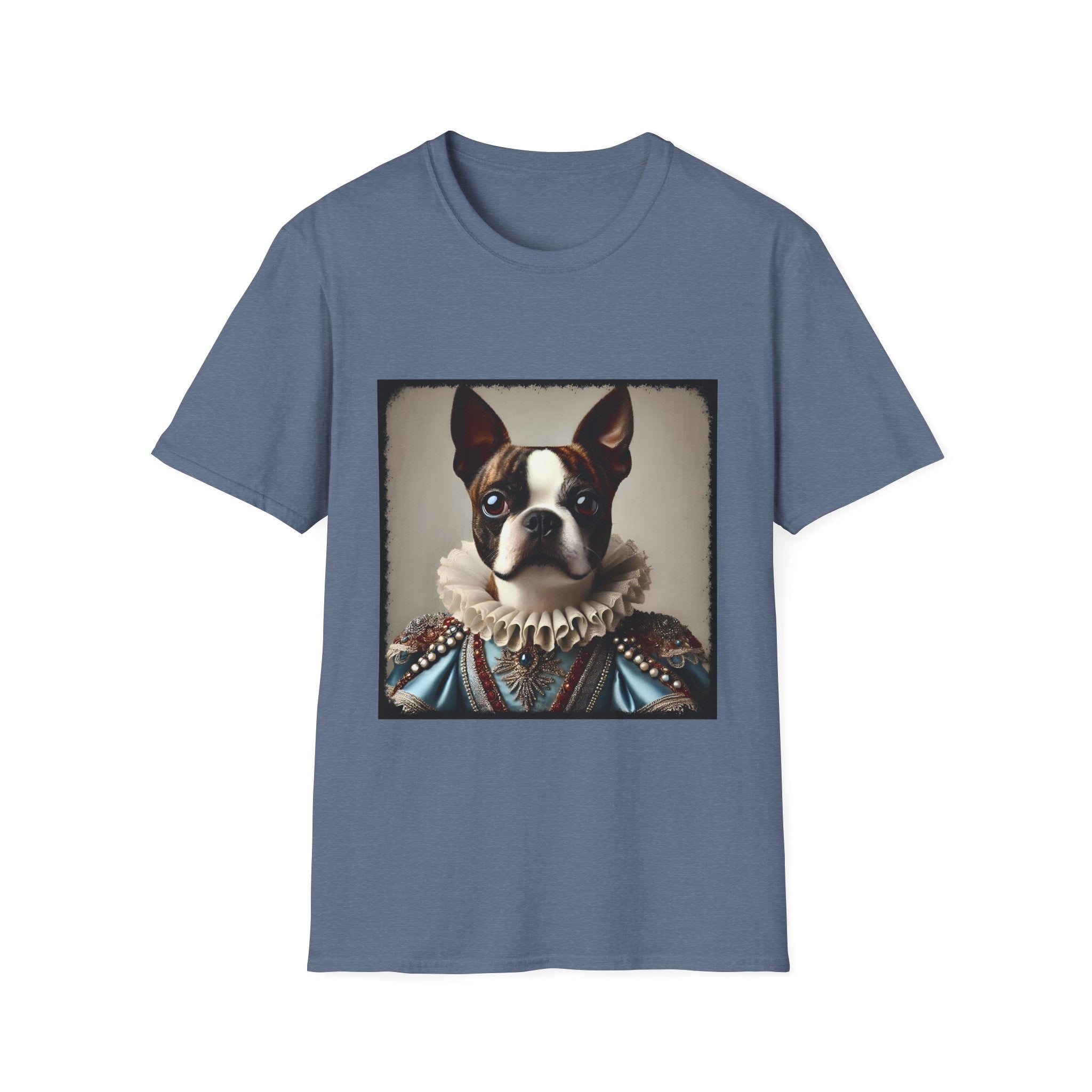 Boston Terrier Bougie Brindle | Unisex Dog T-Shirt