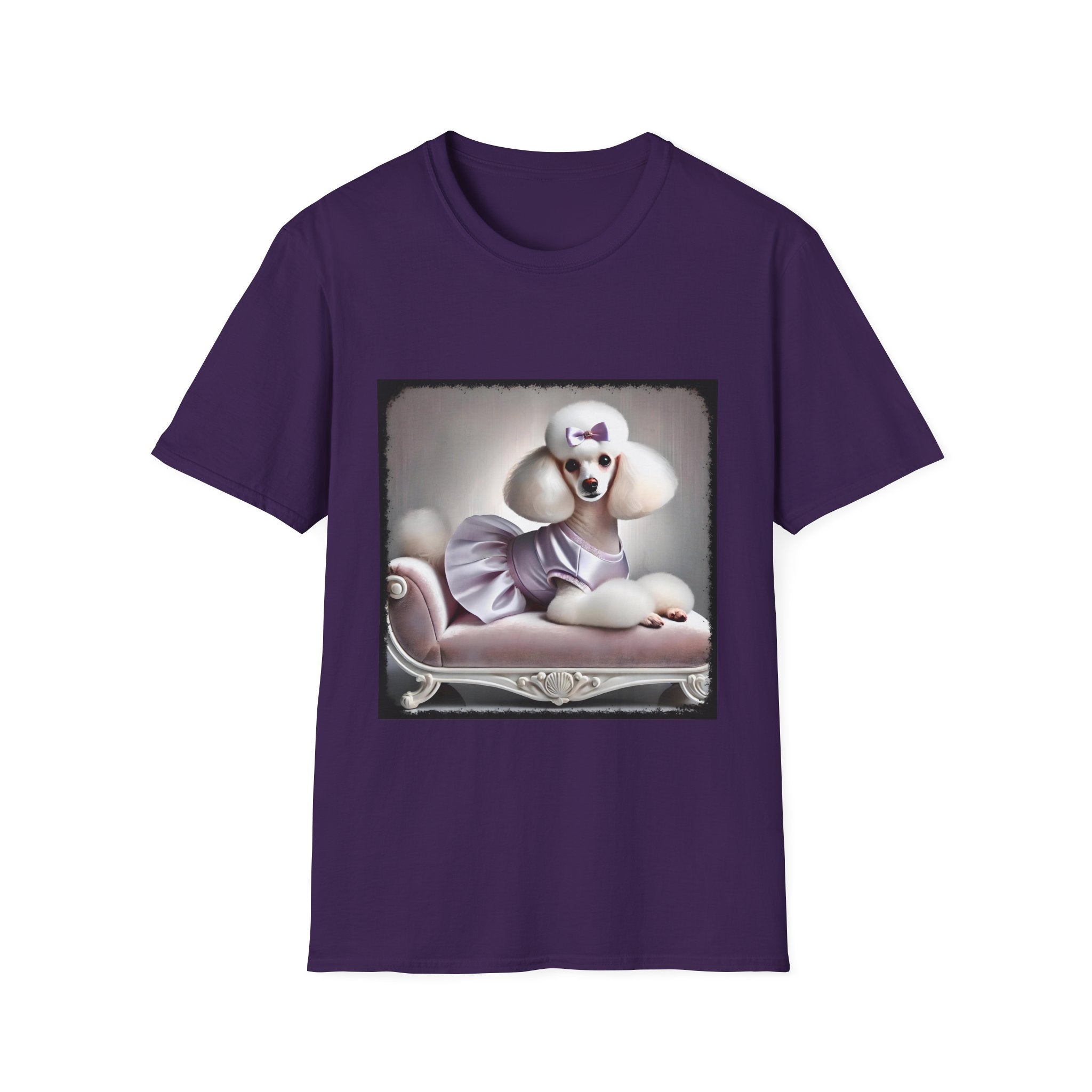 Poodle Lilac Lady | Unisex Dog T-Shirt