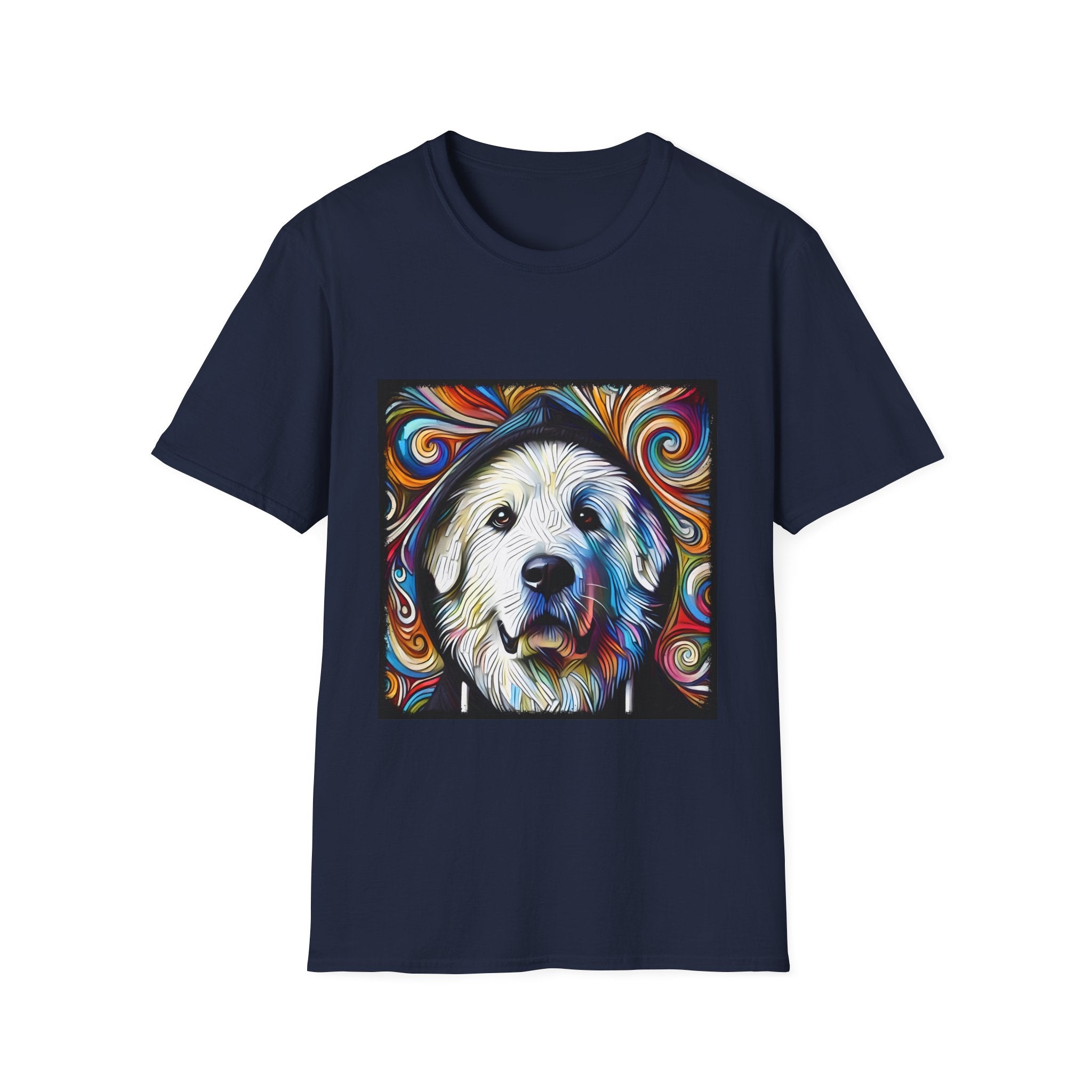 Great Pyrenees Relaxed Swirl | Unisex Dog T-Shirt