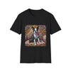 Boston Terrier Love Swirl | Unisex Dog T-Shirt