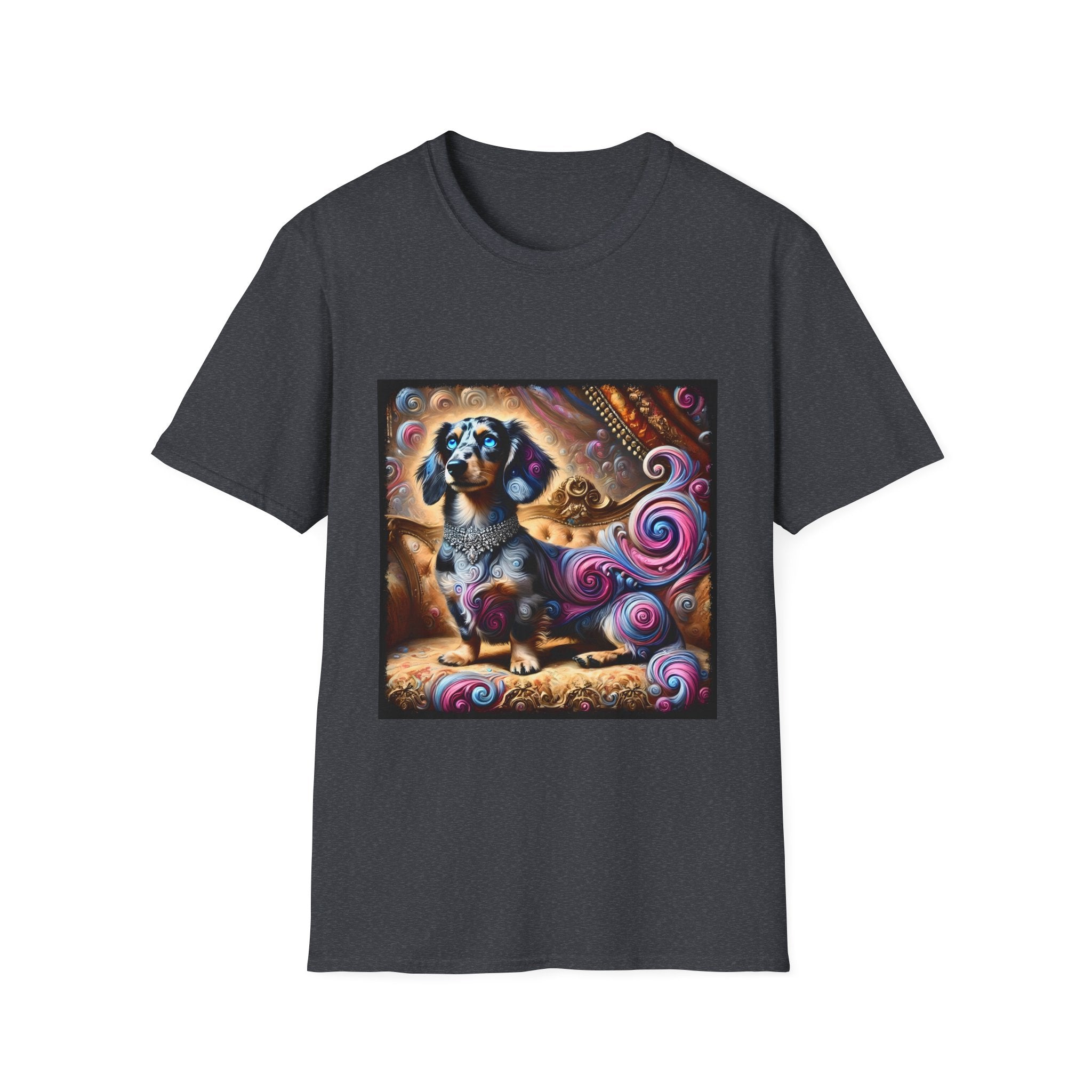 Dachshund Royal Swirl | Unisex Dog T-Shirt