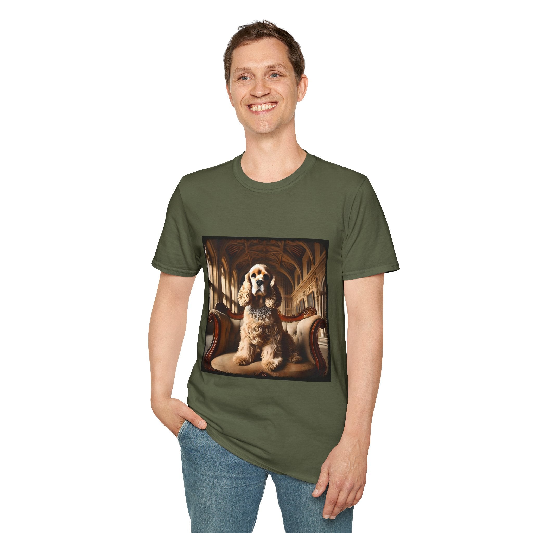 Cocker Spaniel Dashing Diva | Unisex Dog T-Shirt