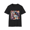 Bernese Mountain Dog Diamond Heart Swirl | Unisex Dog T-Shirt