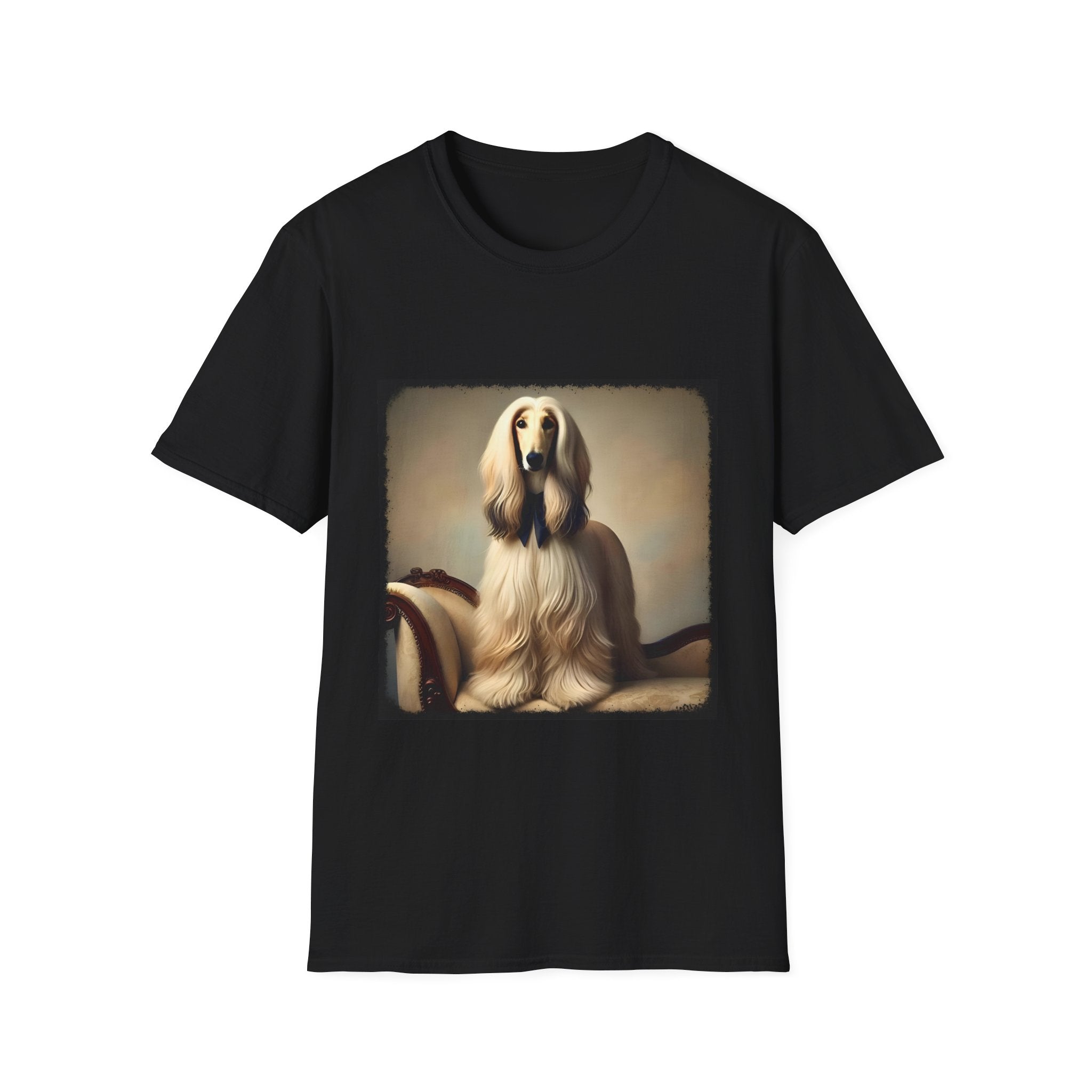 Afghan Hound Posh Portrait | Unisex Dog T-Shirt