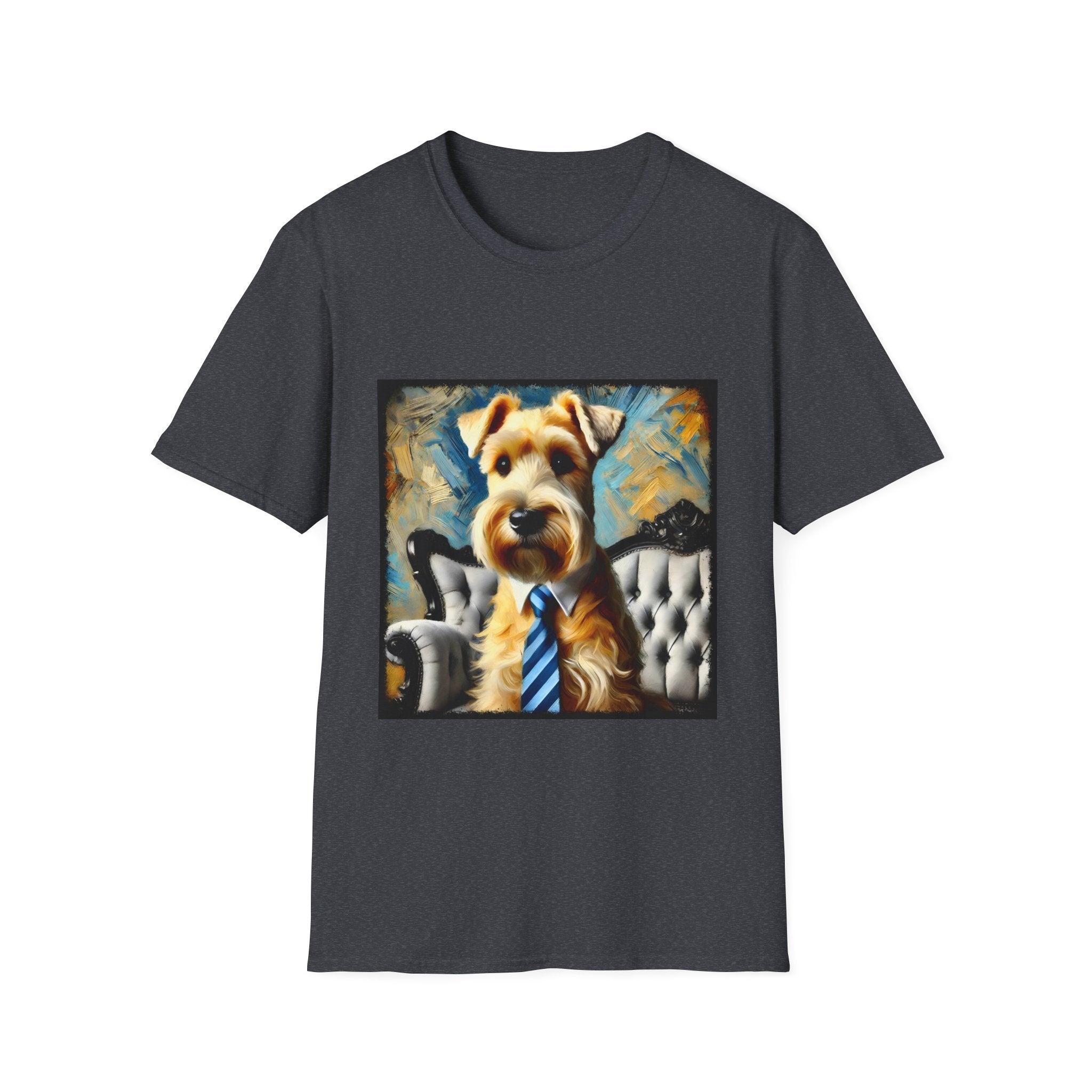 Wheaten Terrier Dapper Dawg | Unisex Dog T-Shirt