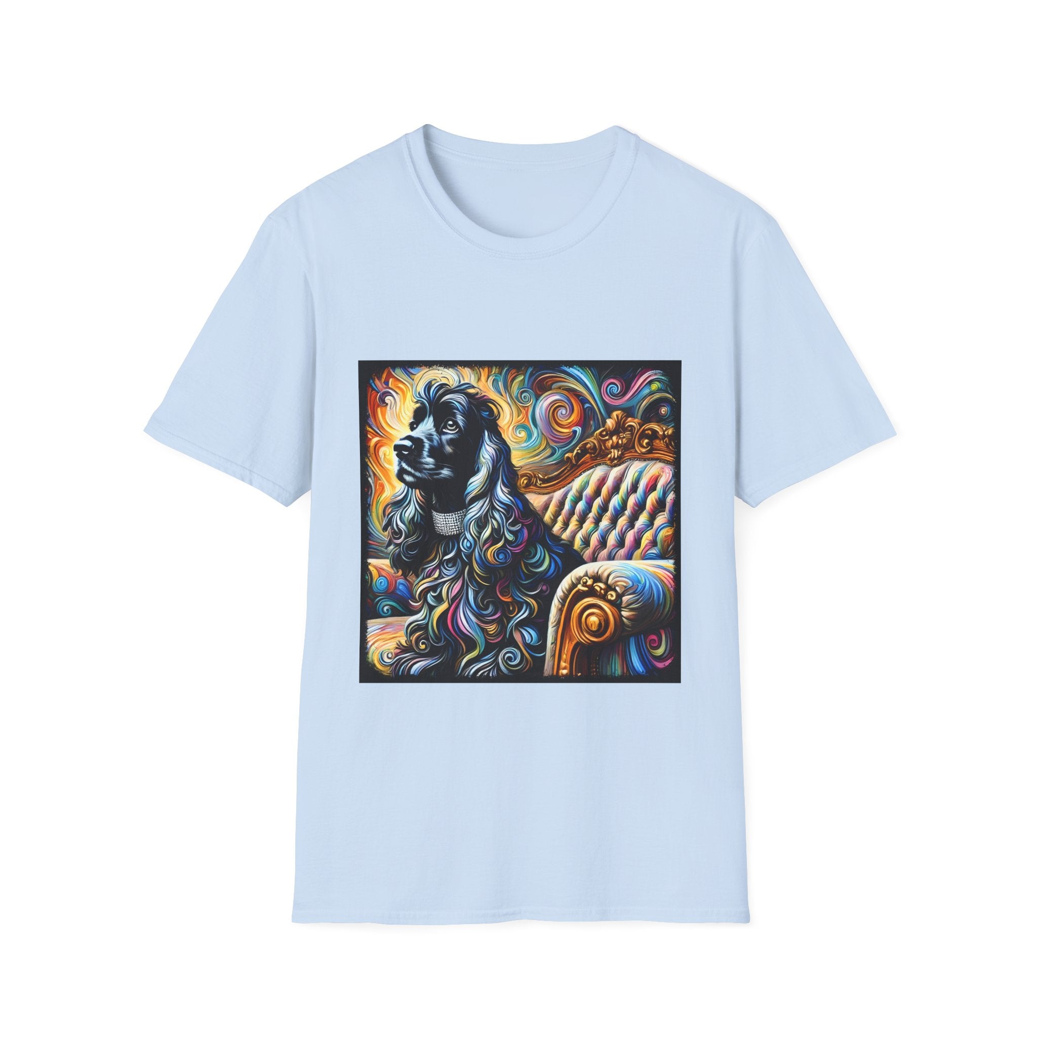 Cocker Spaniel Bold Swirl | Unisex Dog T-Shirt