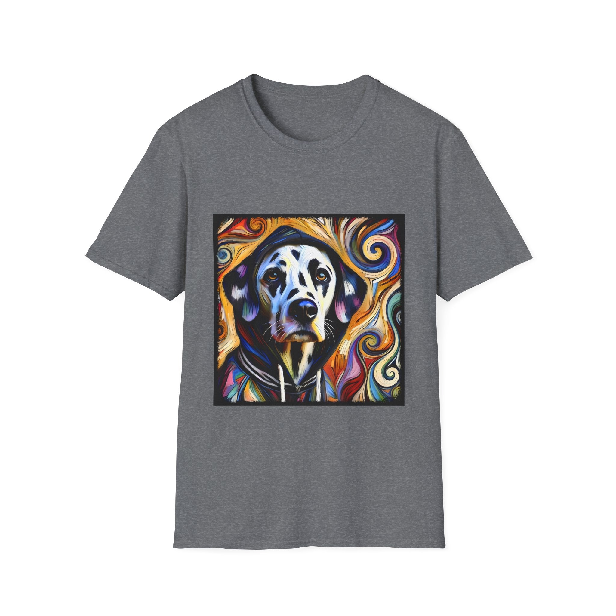 Dalmatian Relaxed Swirl | Unisex Dog T-Shirt