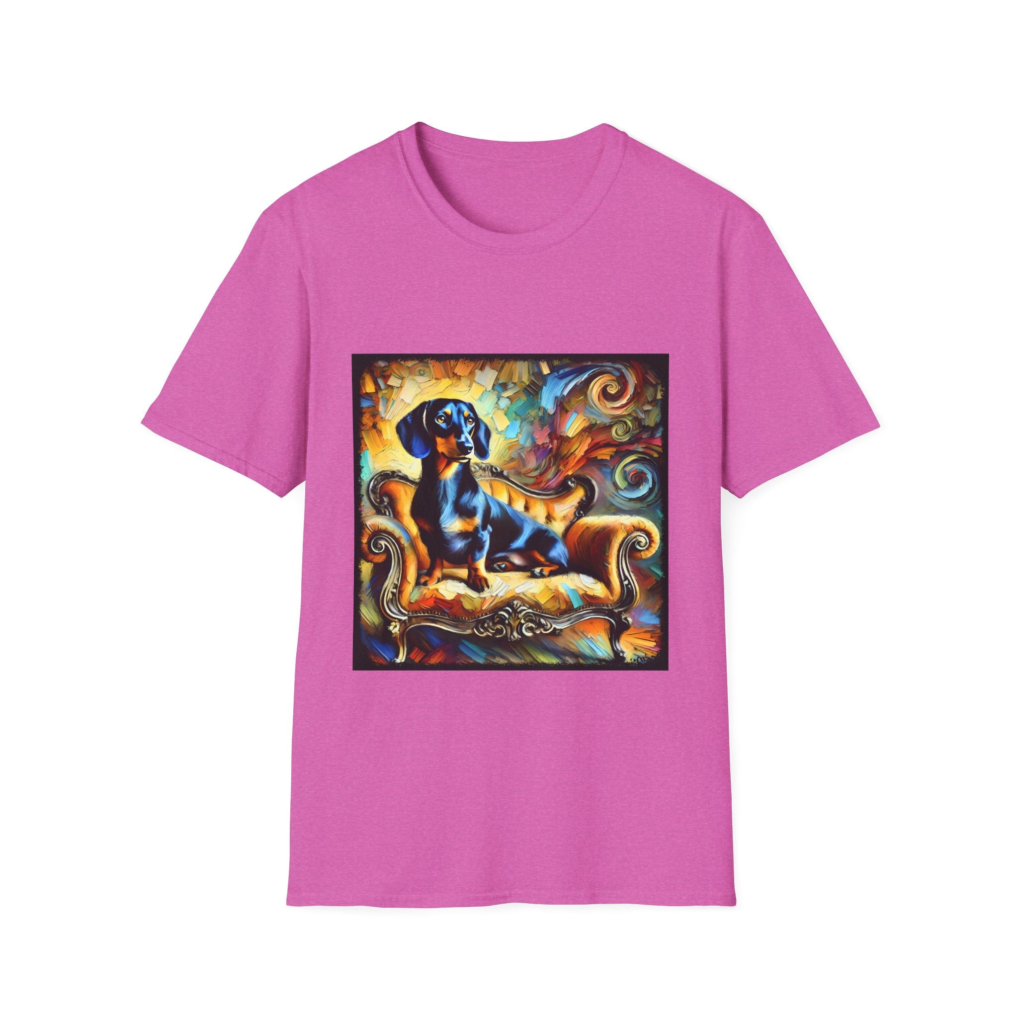 Dachshund Bold Swirl | Unisex Dog T-Shirt