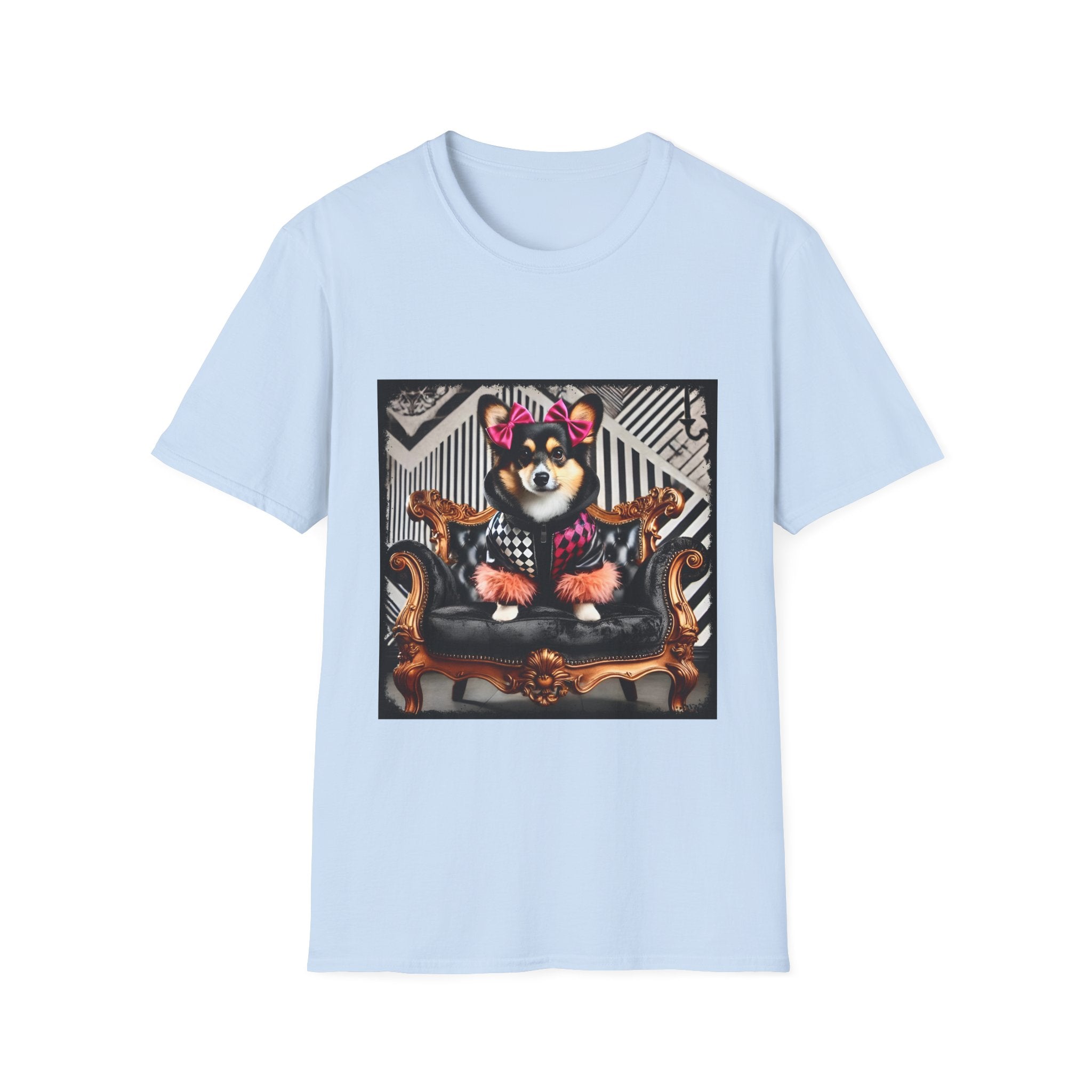Pembroke Welsh Corgi Rock Chic | Unisex Dog T-Shirt