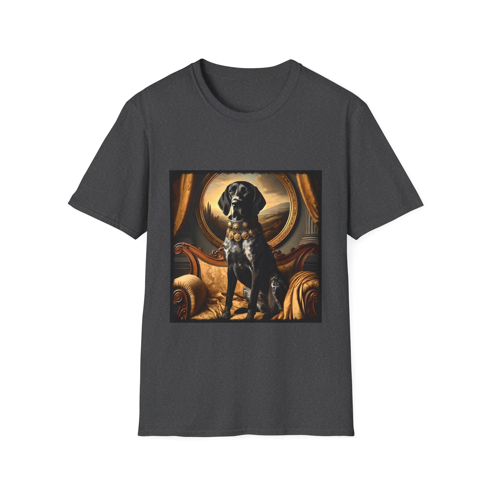 German Shorthaired Pointer Posh Prince  | Unisex Dog T-Shirt