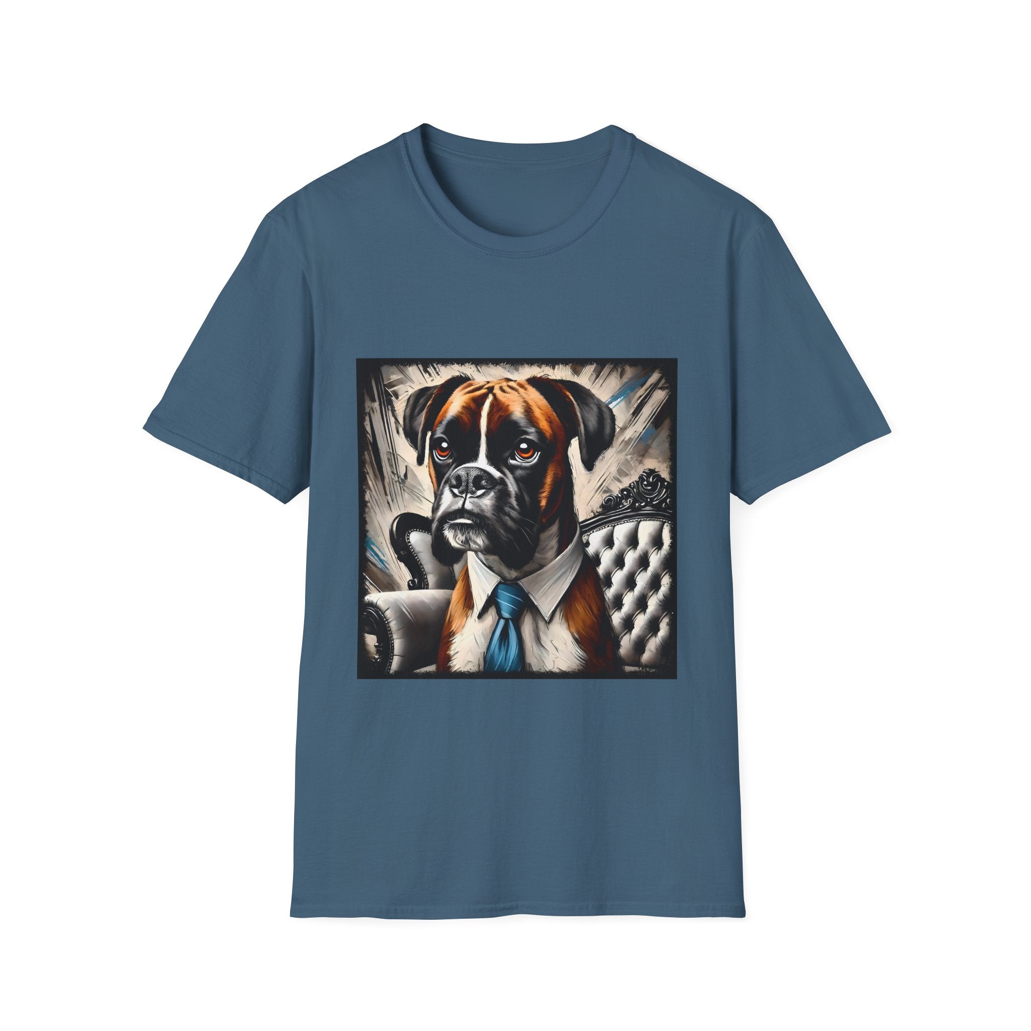 Boxer Bold Gentleman | Unisex Dog T-Shirt
