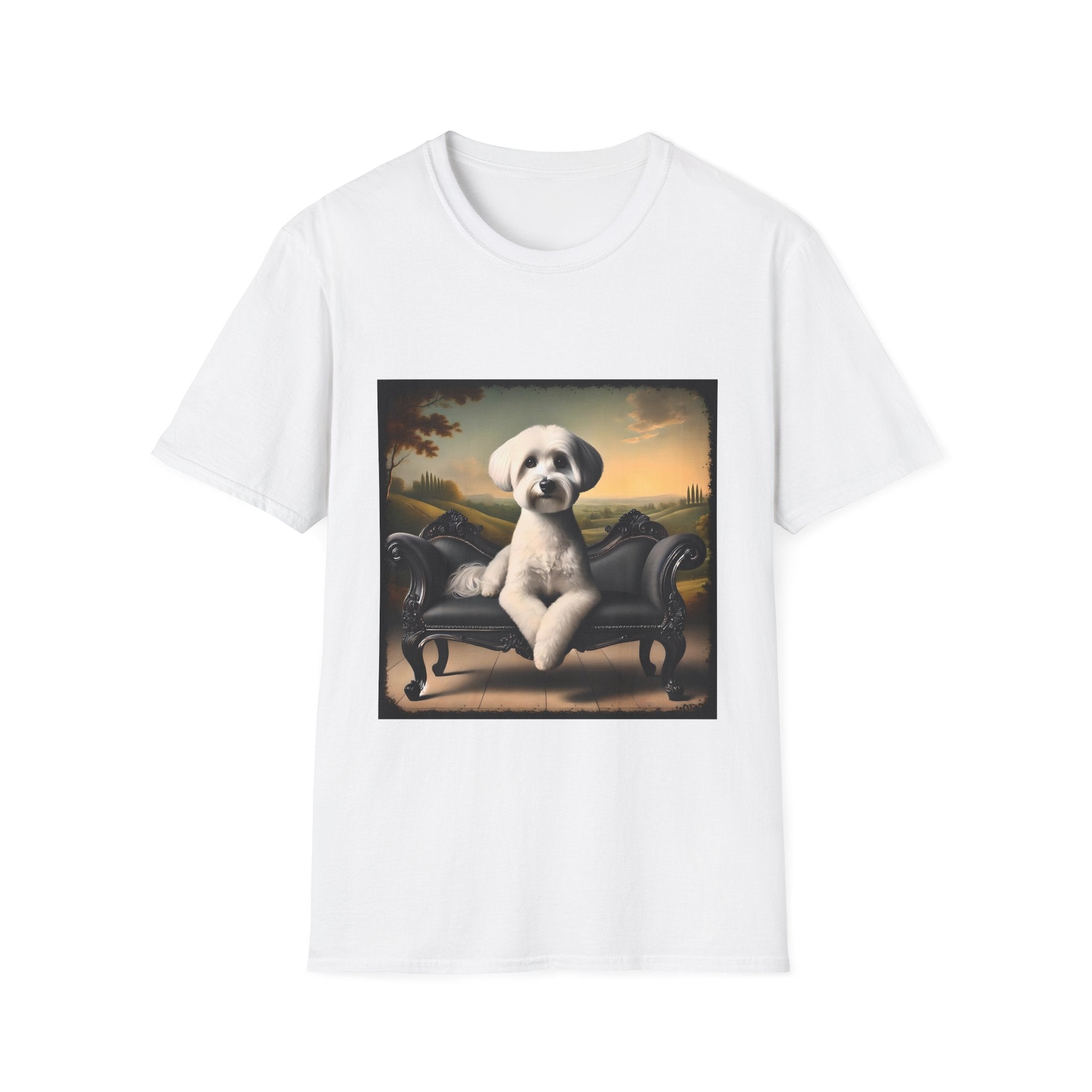 Havanese Posh Portrait |  Unisex Dog T-Shirt