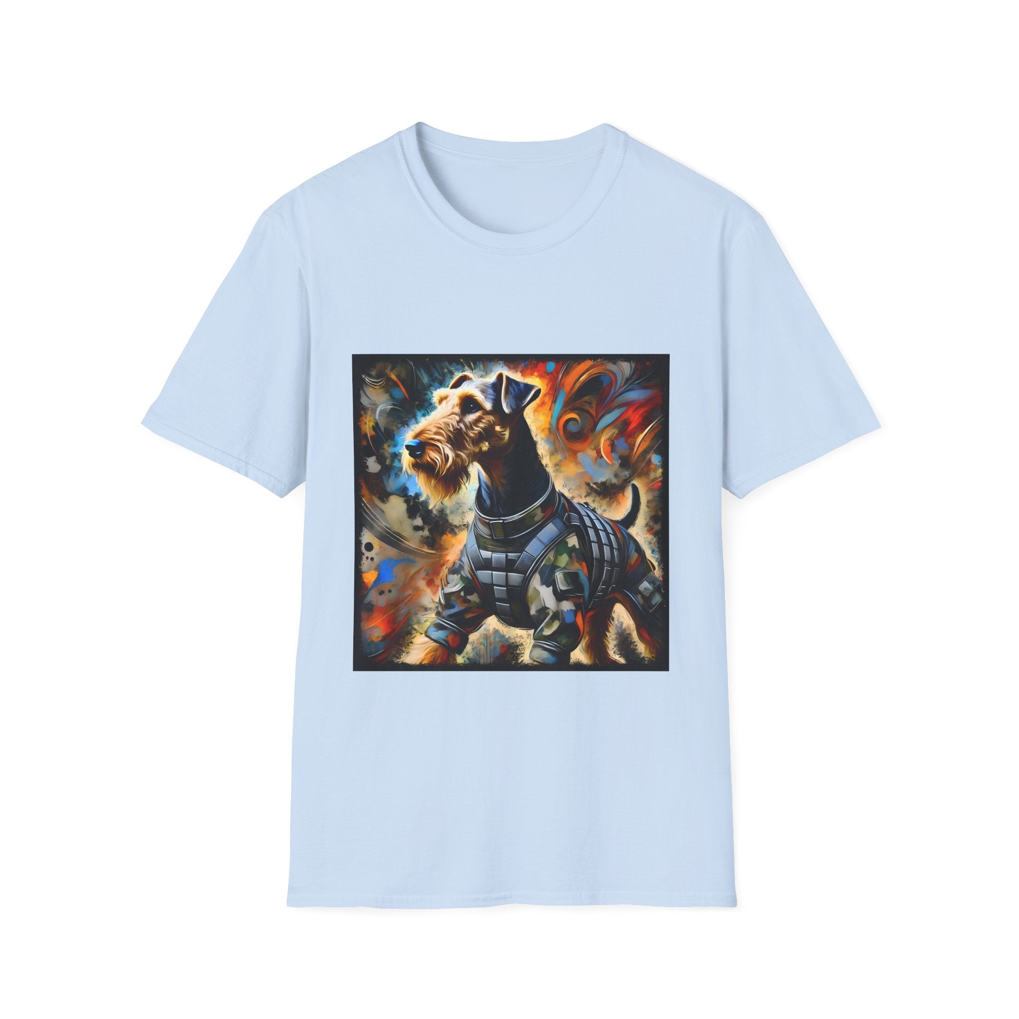 Airedale Terrier Bold Armor Classic | Unisex Dog T-Shirt