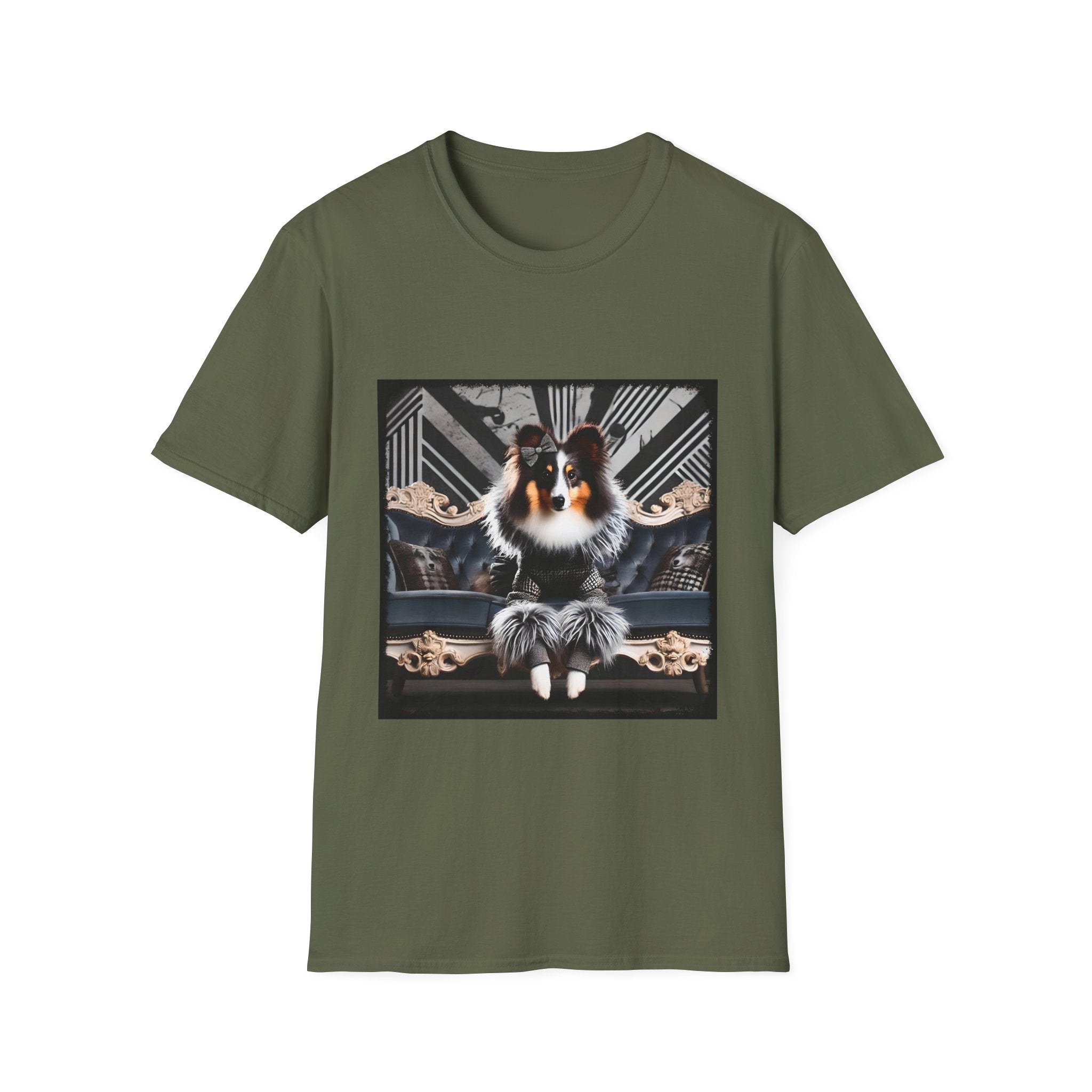 Shetland Sheepdog Fashion Icon | Unisex Dog T-Shirt
