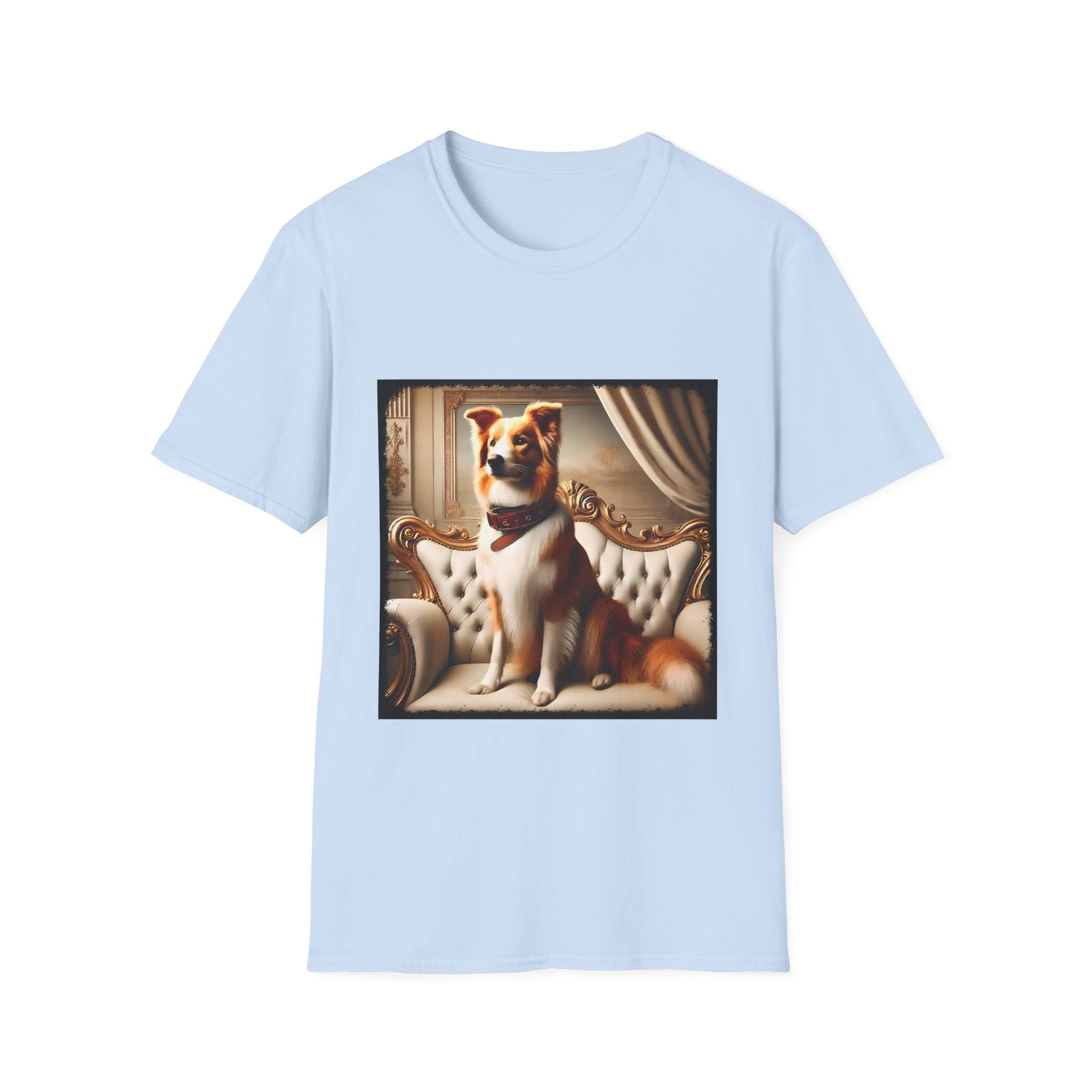 Border Collie Posh Portrait | Unisex Dog T-Shirt