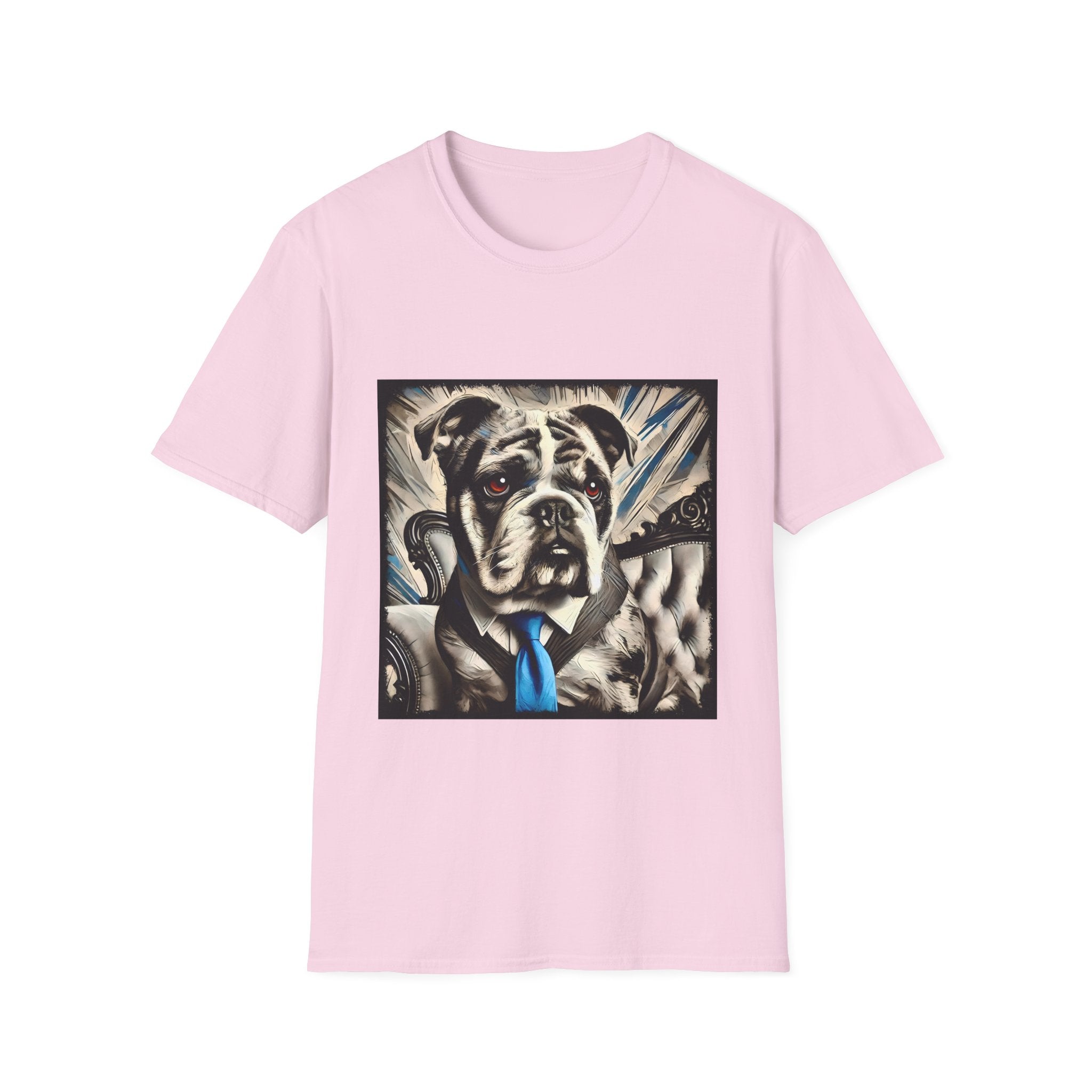 Bulldog Handsome Gent | Unisex Dog T-Shirt