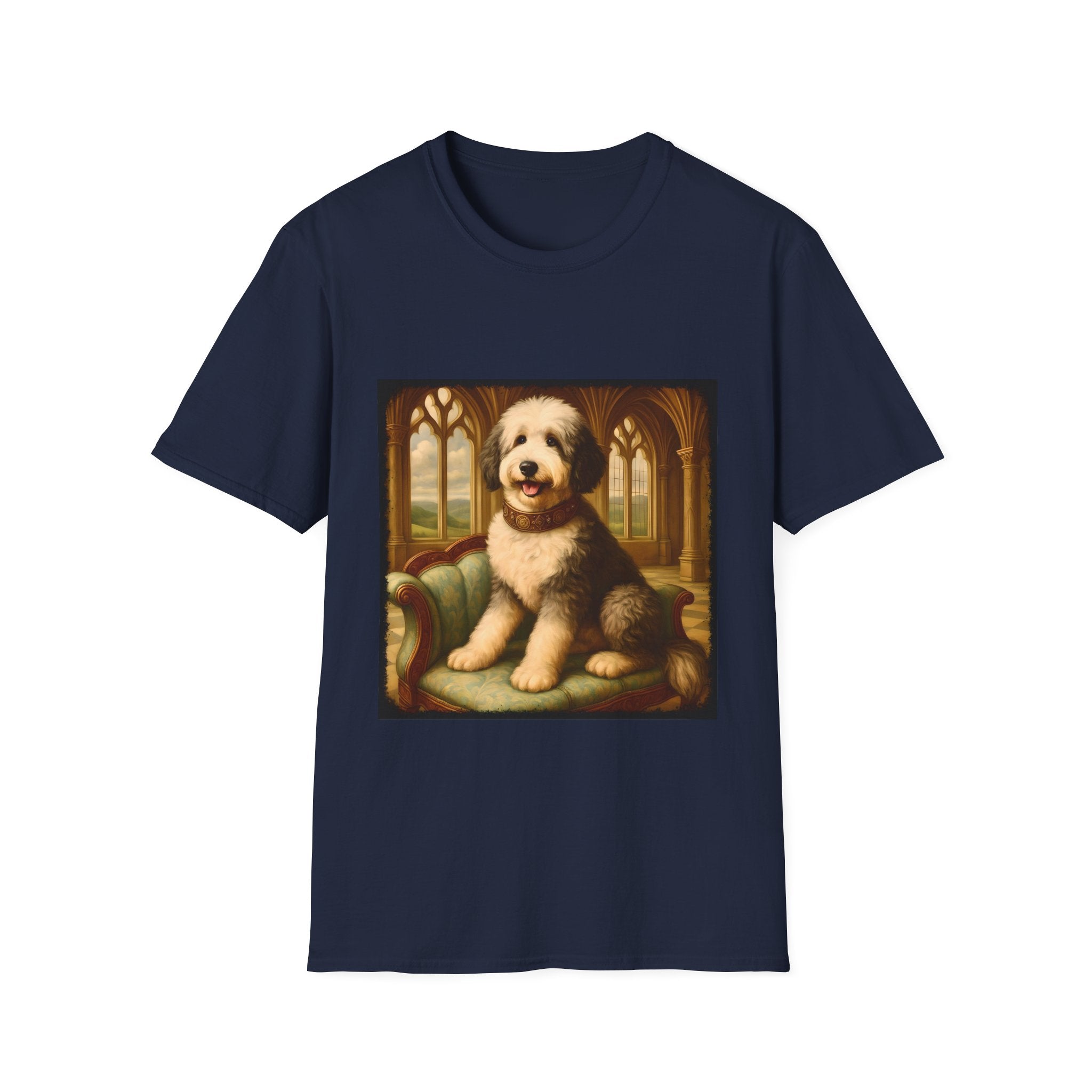 Sheepadoodle Posh Prince | Unisex Dog T-Shirt