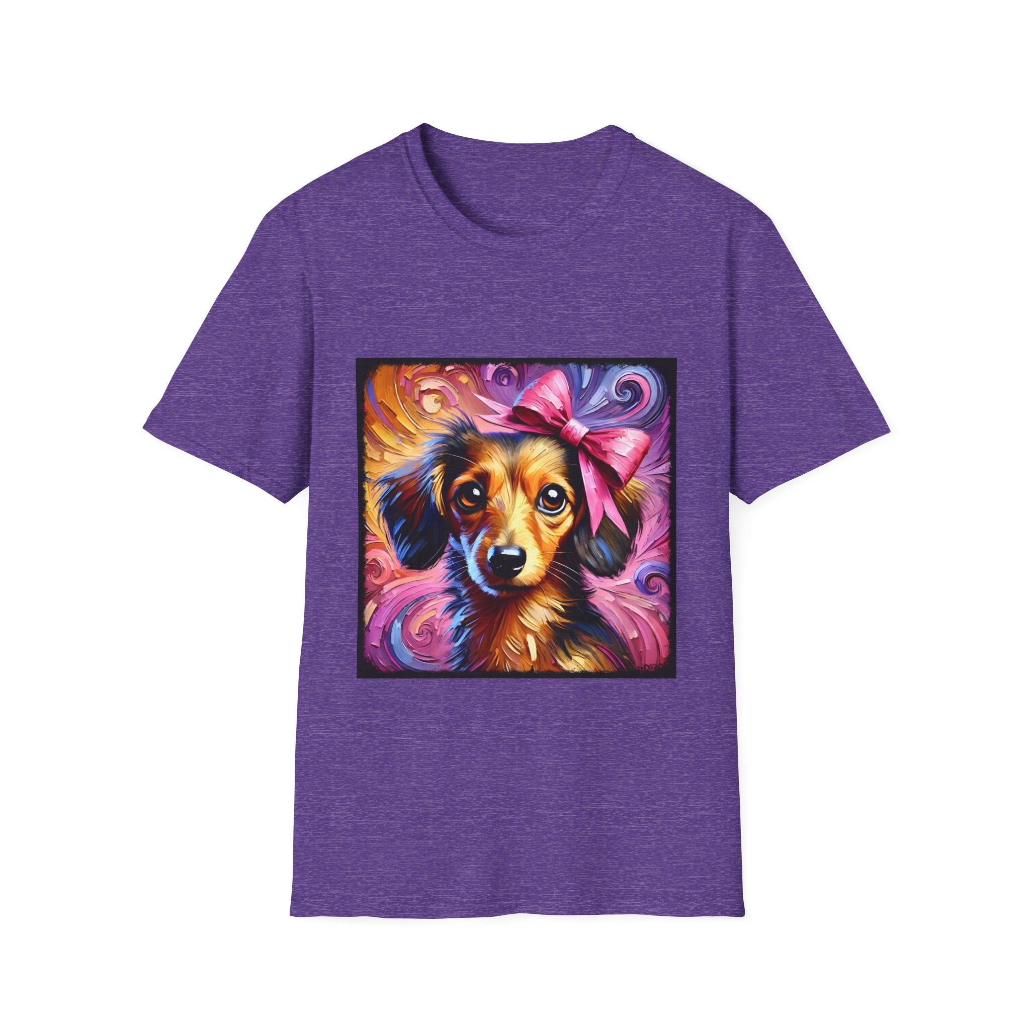 Dachshund Beautiful Swirl | Unisex Dog T-Shirt