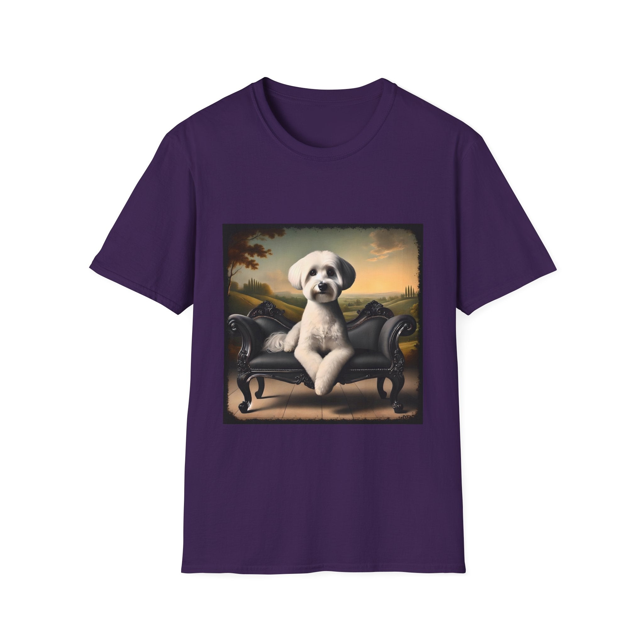 Havanese Posh Portrait |  Unisex Dog T-Shirt