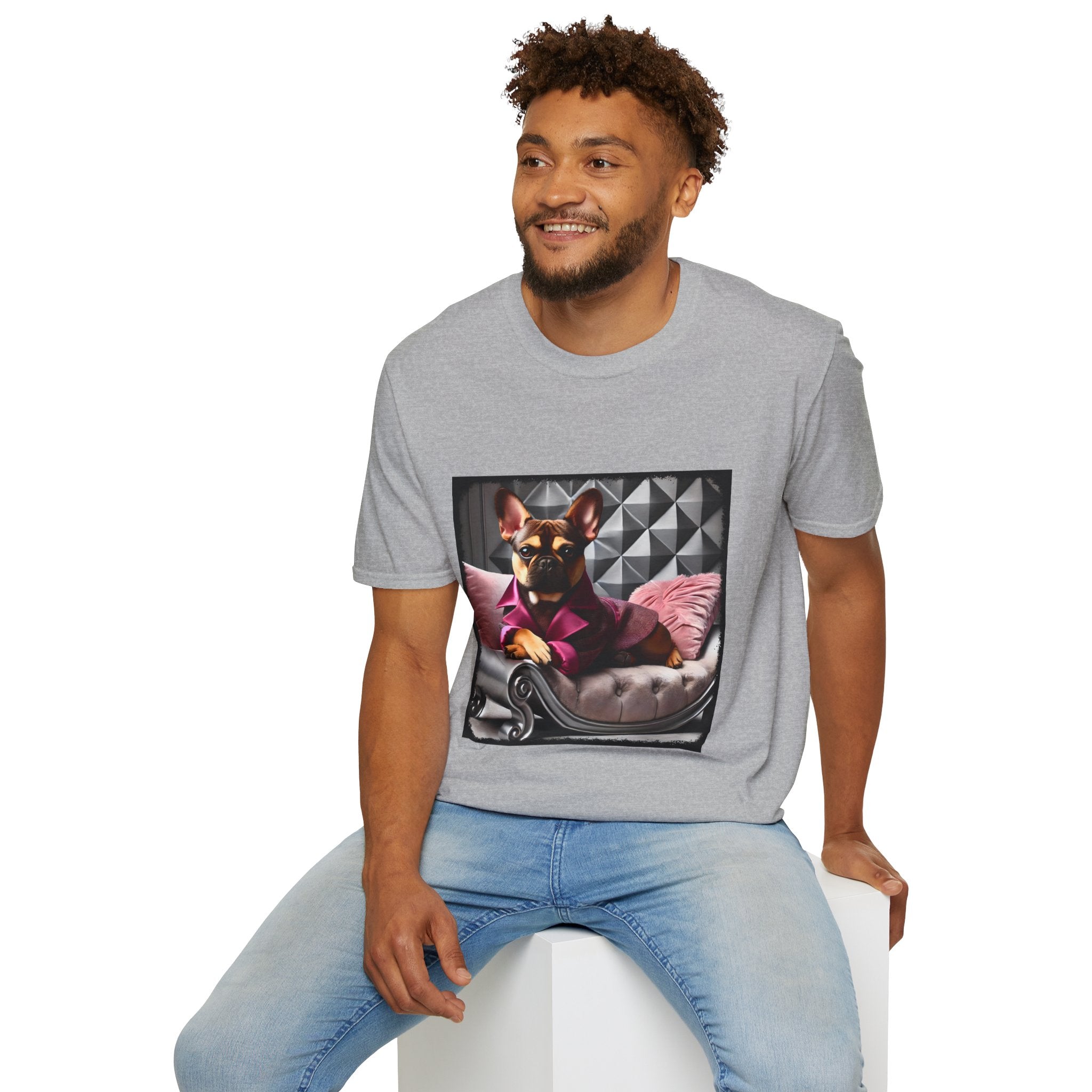 French Bulldog Vogue Vibes | Unisex Dog T-Shirt