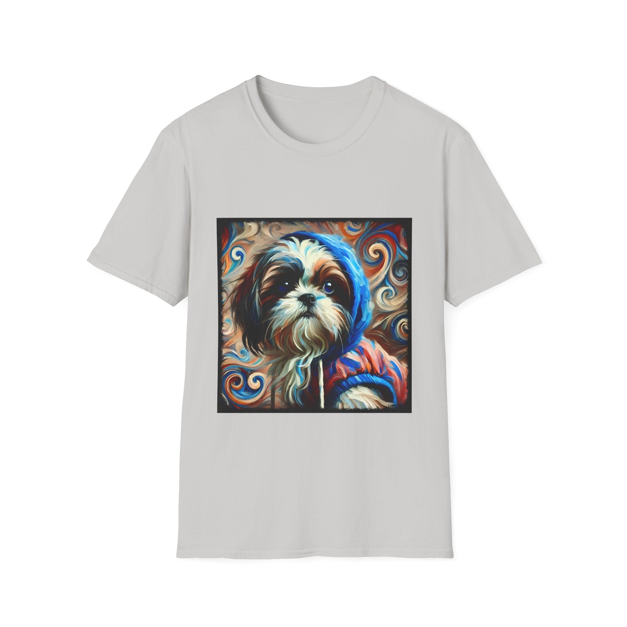 Shih Tzu Lowkey Swirl | Unisex Dog T-Shirt